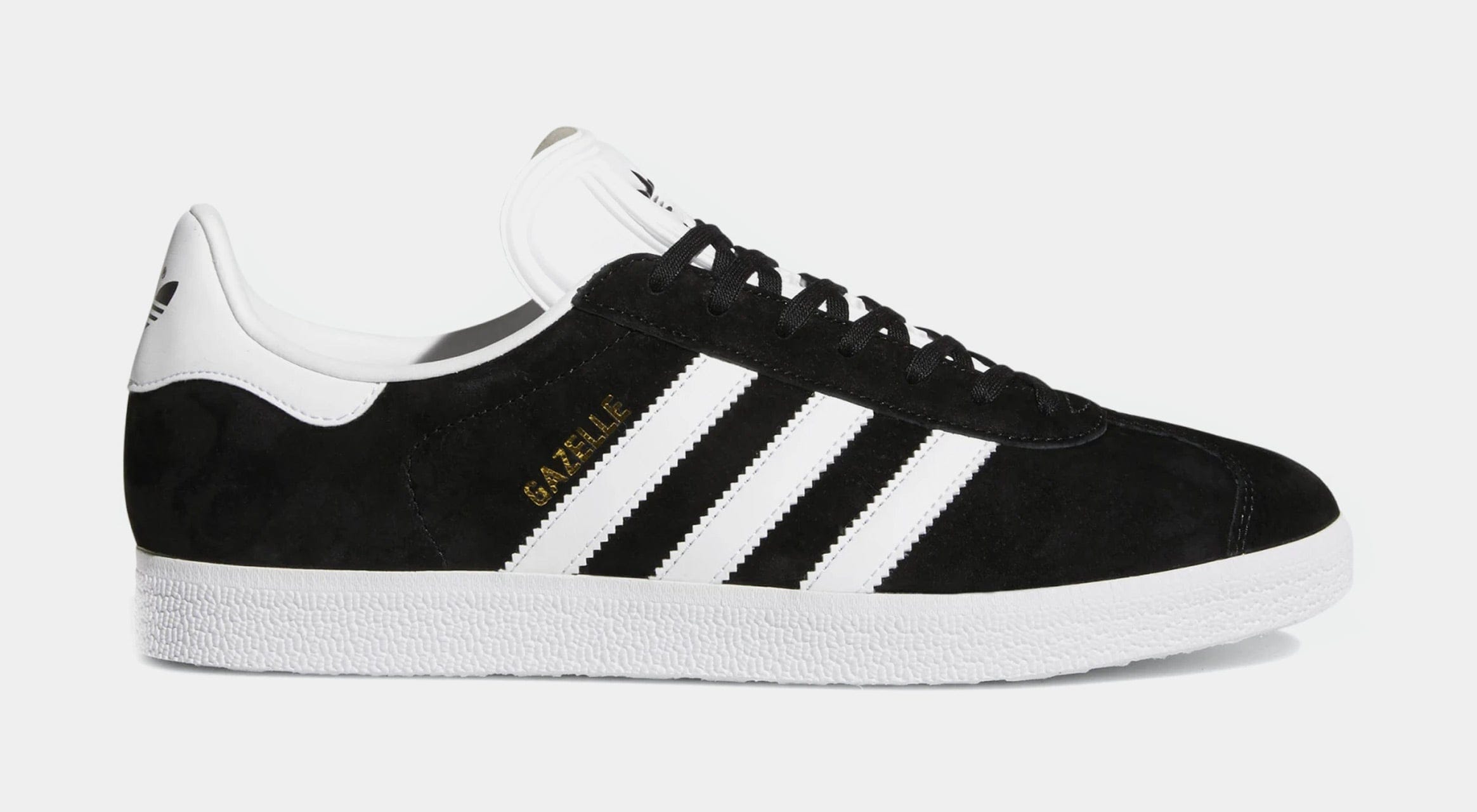 adidas Gazelle Grade School Lifestyle Shoes (Black)