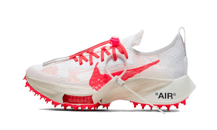 Nike Air Zoom Tempo NEXT% Off - White White Solar Red