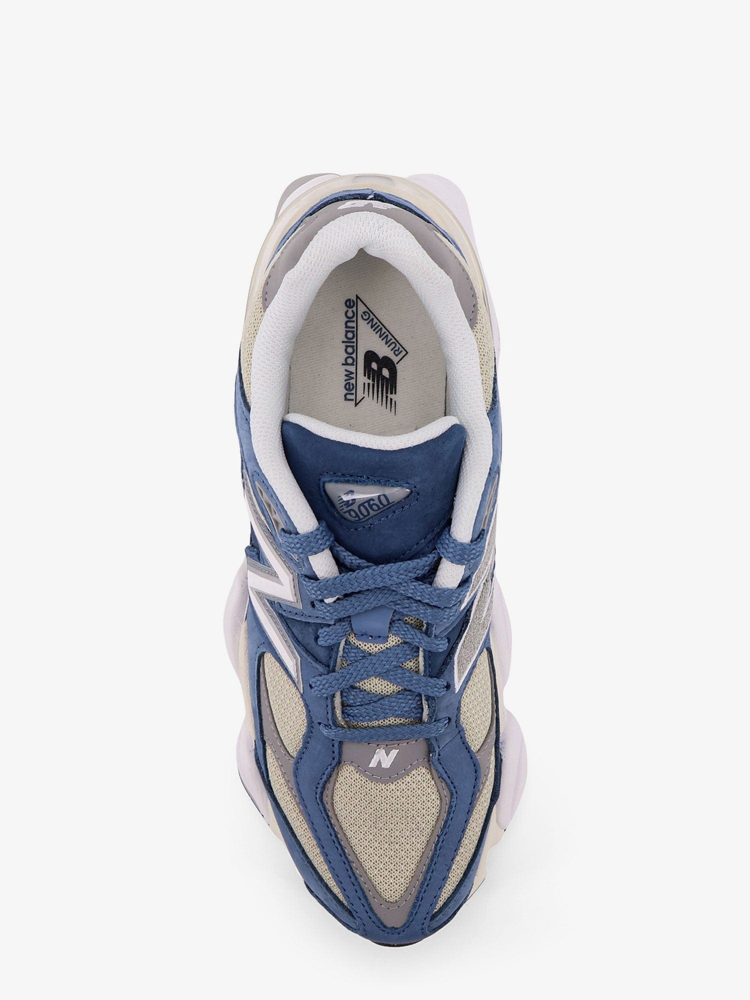 New Balance 9060 mesh low - top sneakers with suede inserts