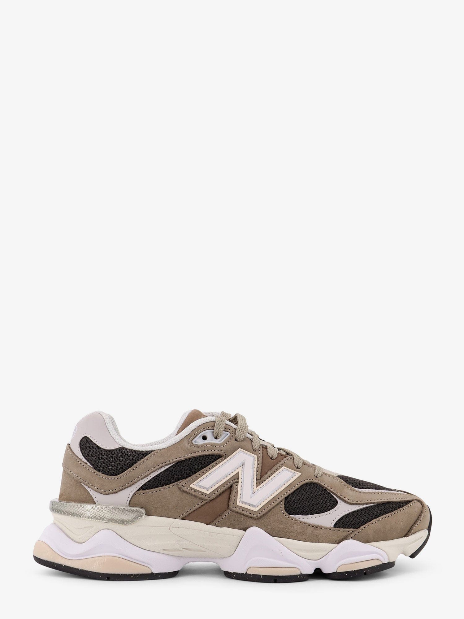 New Balance 9060 low - top mesh sneakers with suede interts