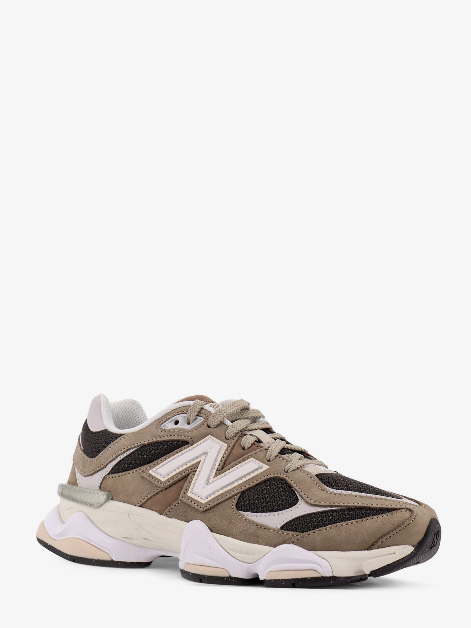New Balance 9060 low - top mesh sneakers with suede interts