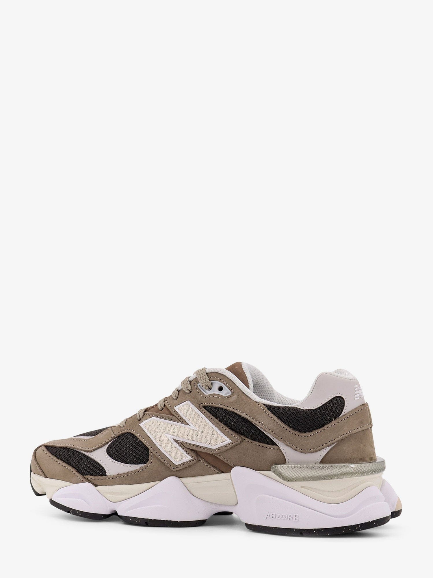 New Balance 9060 low - top mesh sneakers with suede interts