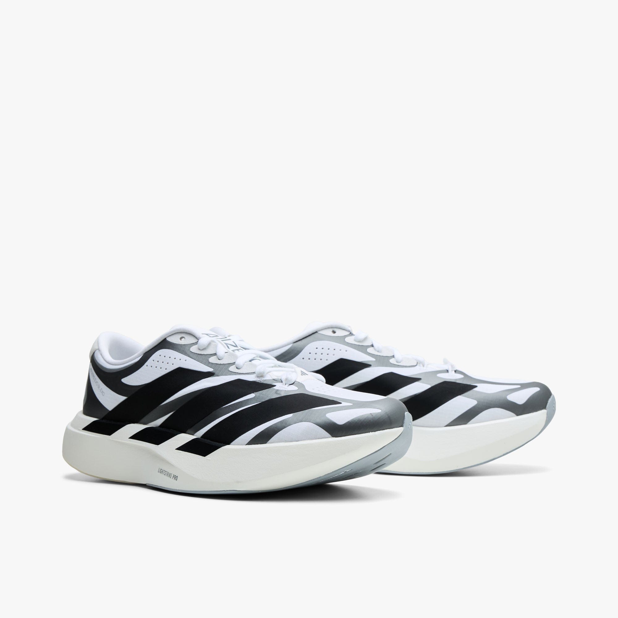 adidas Adizero EVO SL EXO Footwear White / Core Black - Iron Metallic