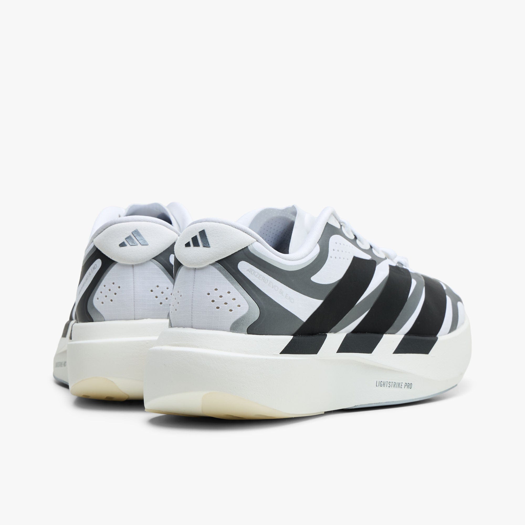 adidas Adizero EVO SL EXO Footwear White / Core Black - Iron Metallic