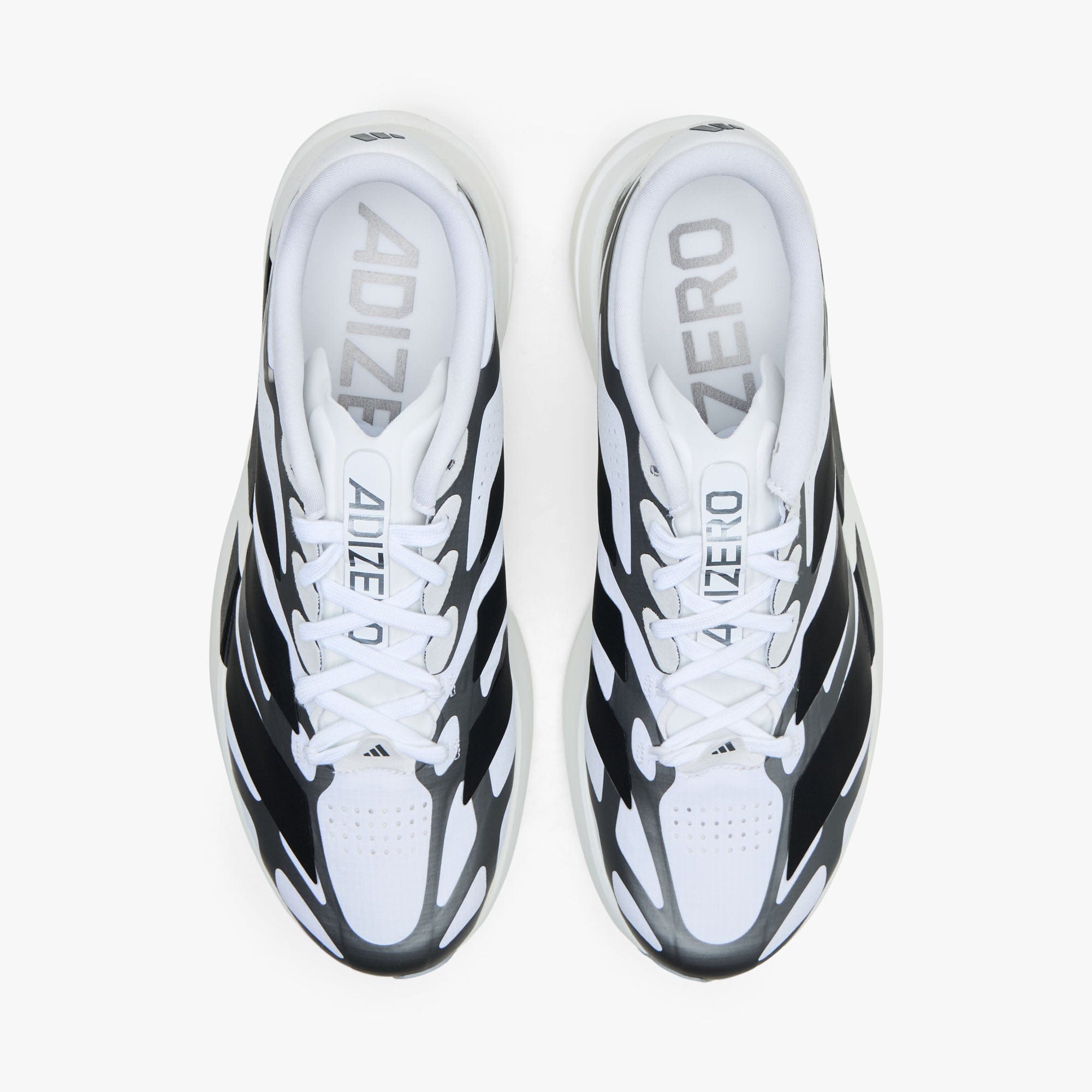 adidas Adizero EVO SL EXO Footwear White / Core Black - Iron Metallic