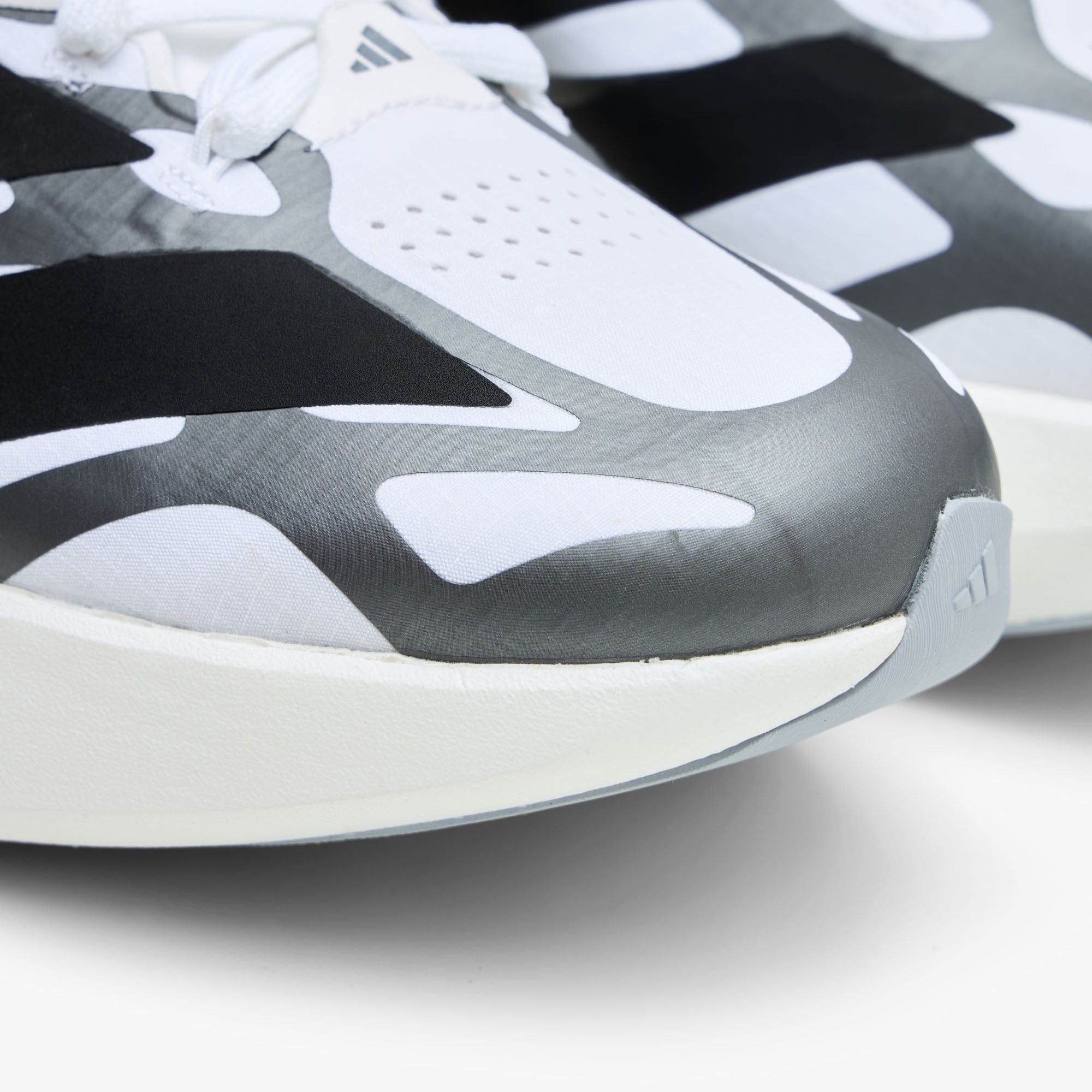 adidas Adizero EVO SL EXO Footwear White / Core Black - Iron Metallic
