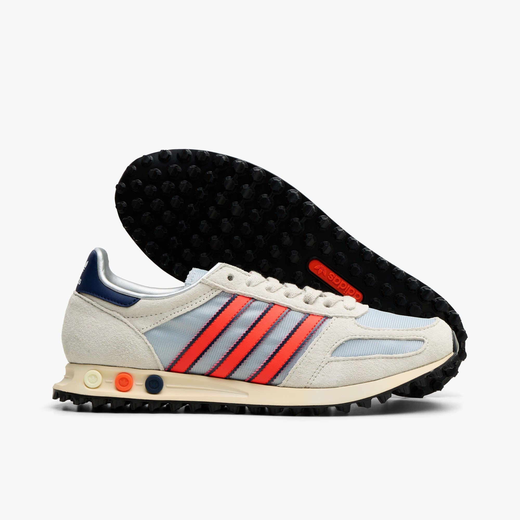 adidas LA Trainer OG Silver Metallic / Dark Blue