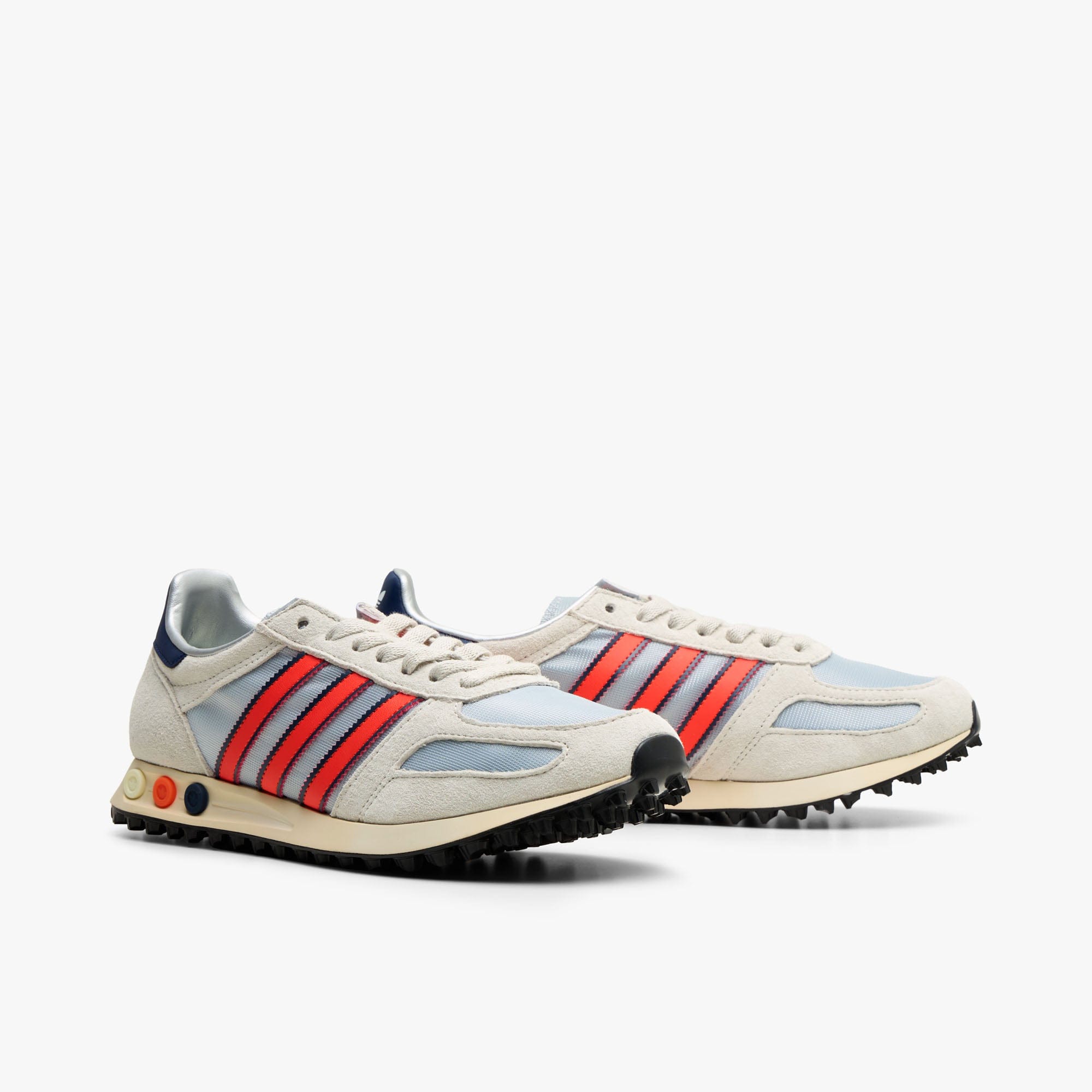 adidas LA Trainer OG Silver Metallic / Dark Blue