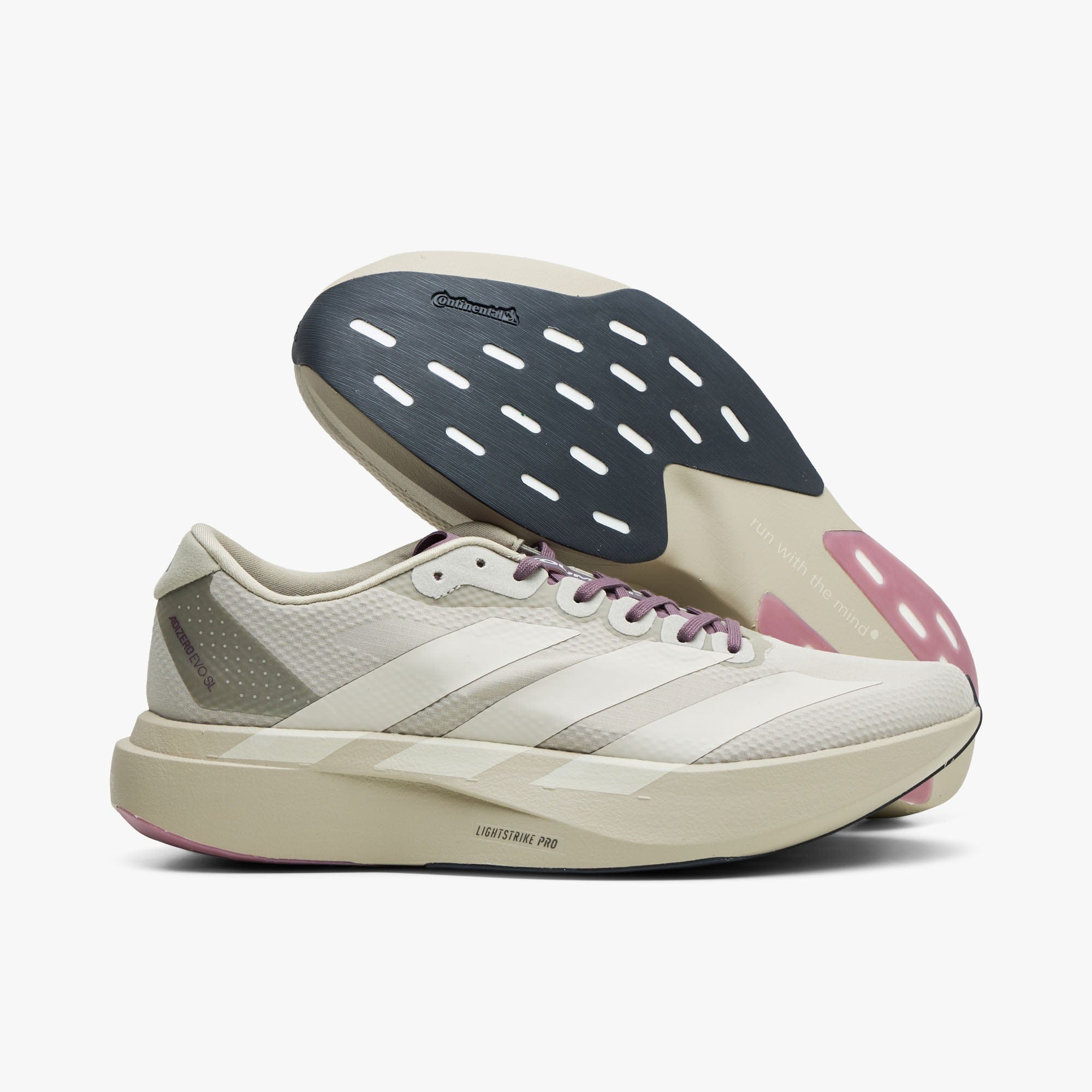adidas Adizero EVO SL Woven HK Putty Grey / Alumina - Shadow
