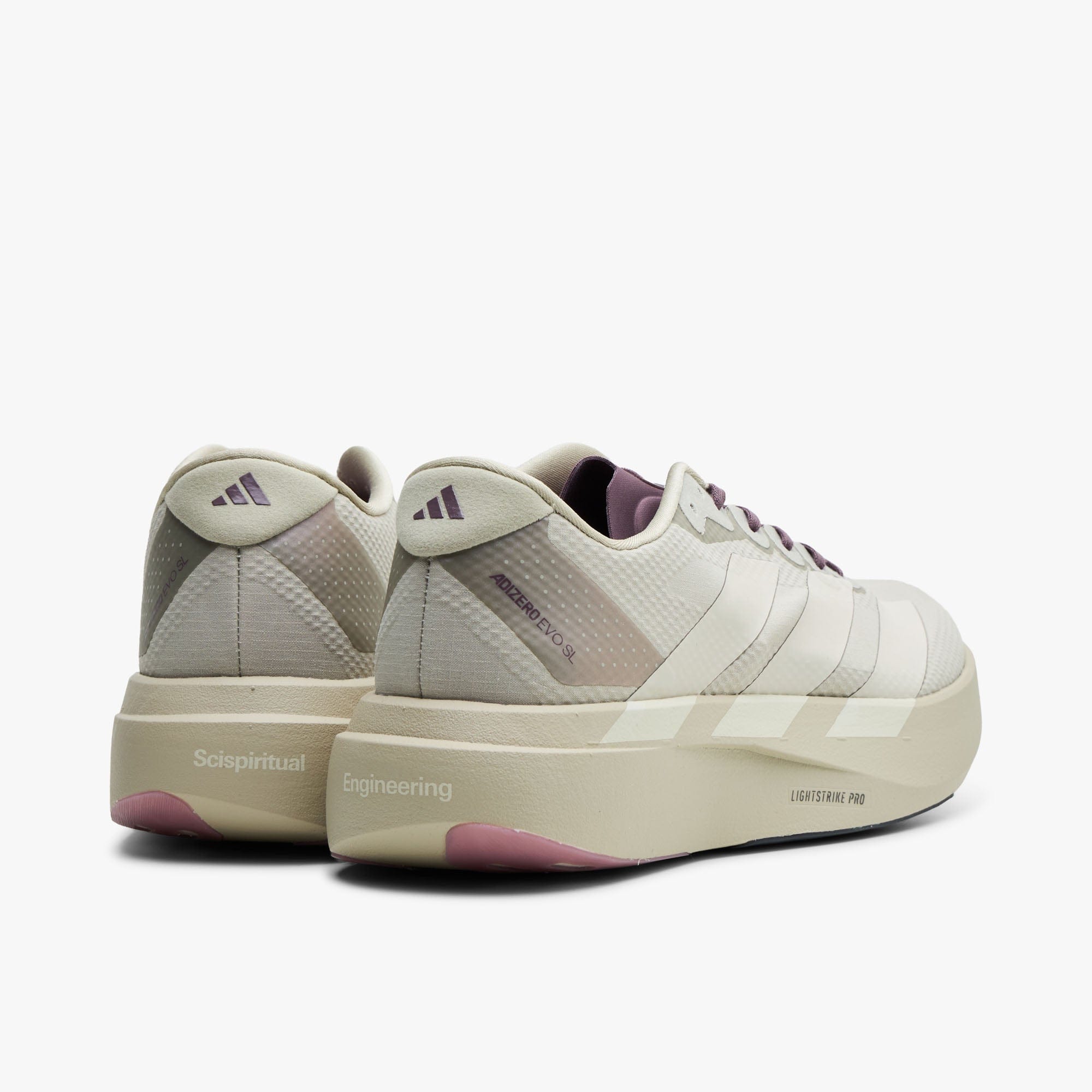 adidas Adizero EVO SL Woven HK Putty Grey / Alumina - Shadow