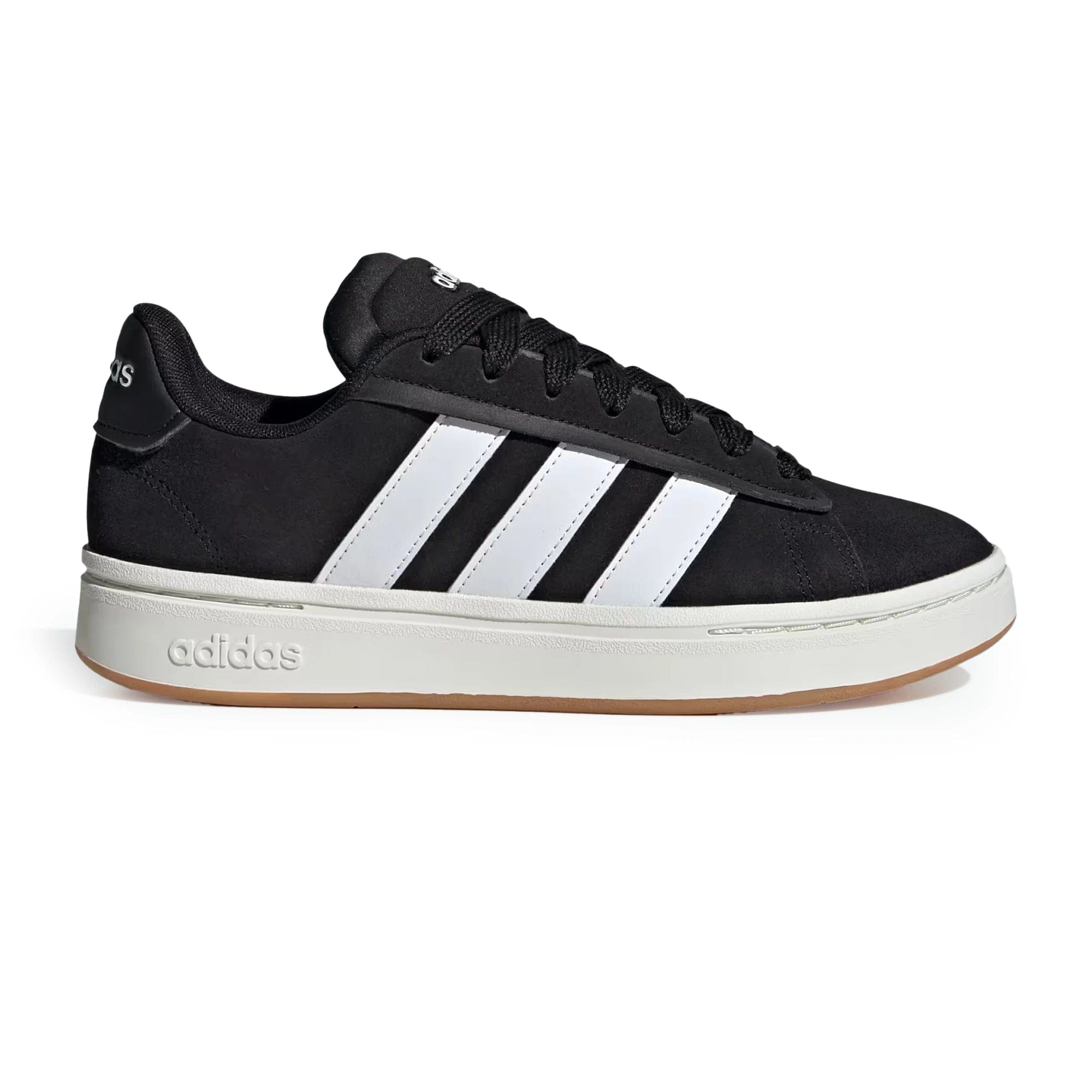 adidas Grand Court Base 00s Core Black Footwear White Gum (2025)