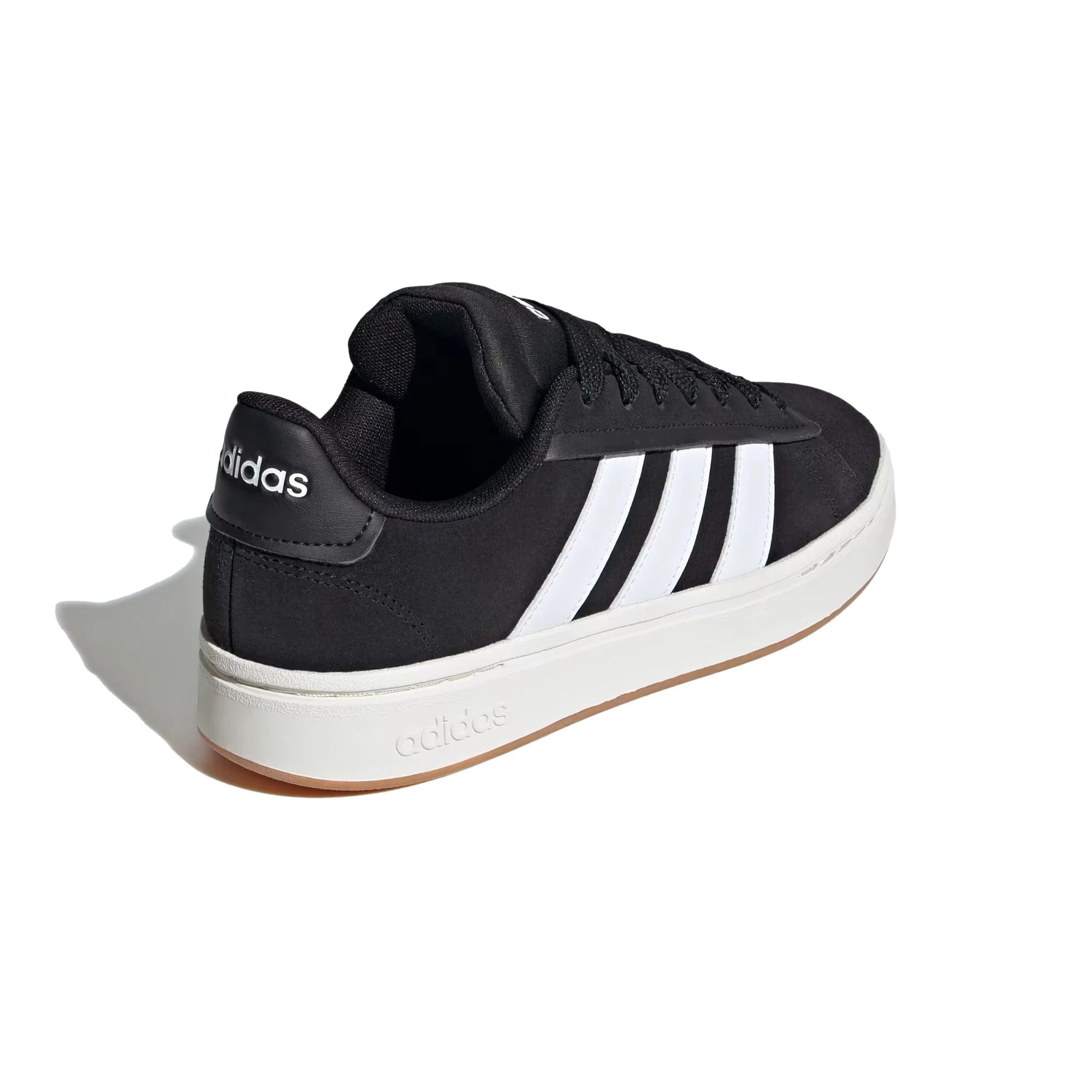 adidas Grand Court Base 00s Core Black Footwear White Gum (2025)