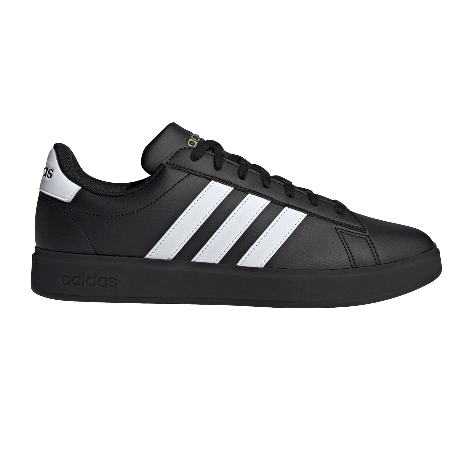 adidas Grand Court 2.0 Core Black Footwear White Gold Metallic