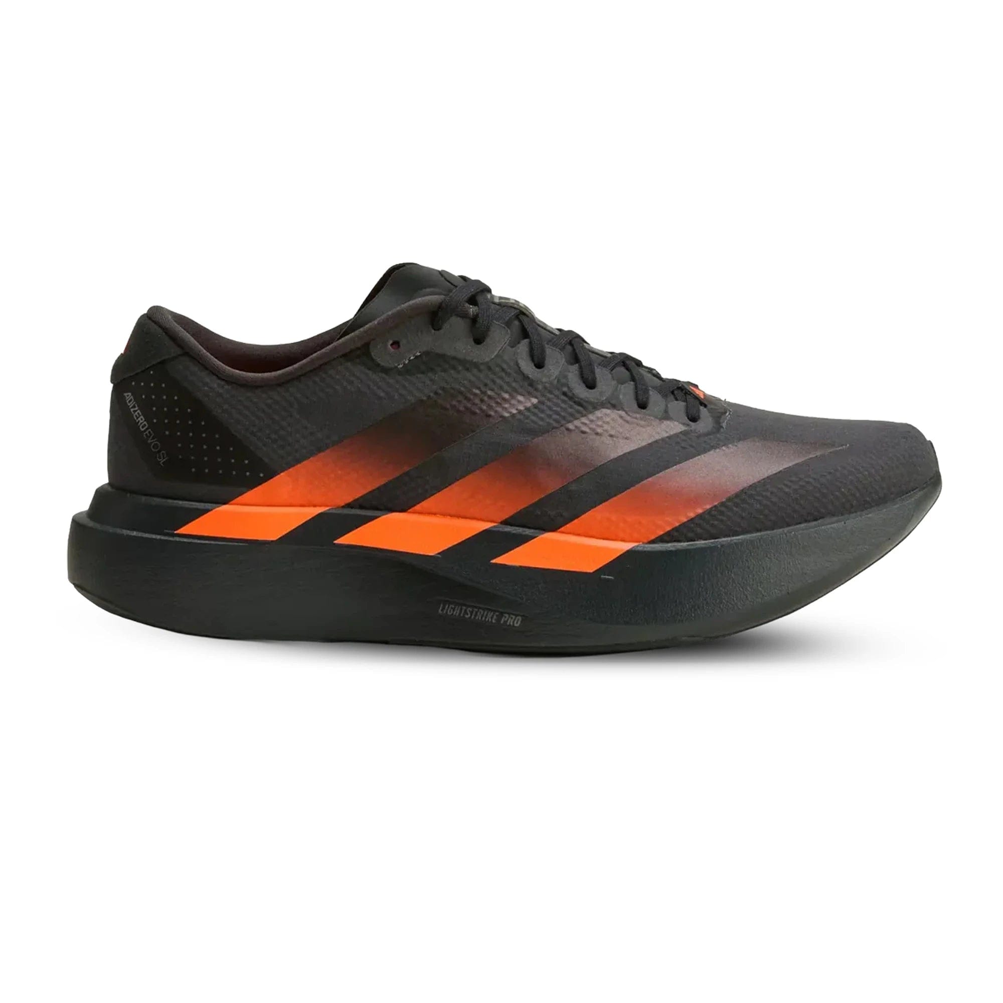 adidas Adizero Evo SL Carbon Core Black Lucid Orange (2025)