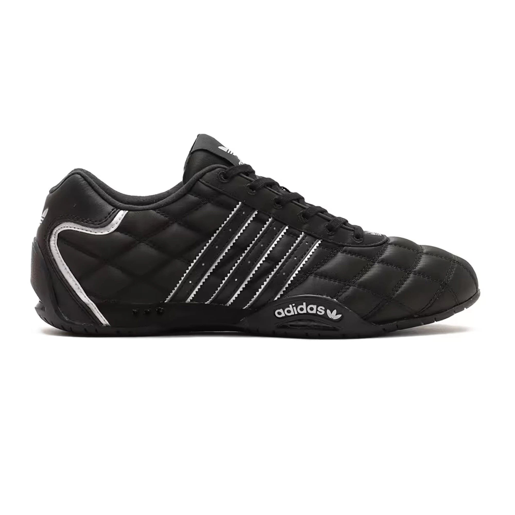 adidas Adi Racer Lo Core Black Silver Metallic Women's