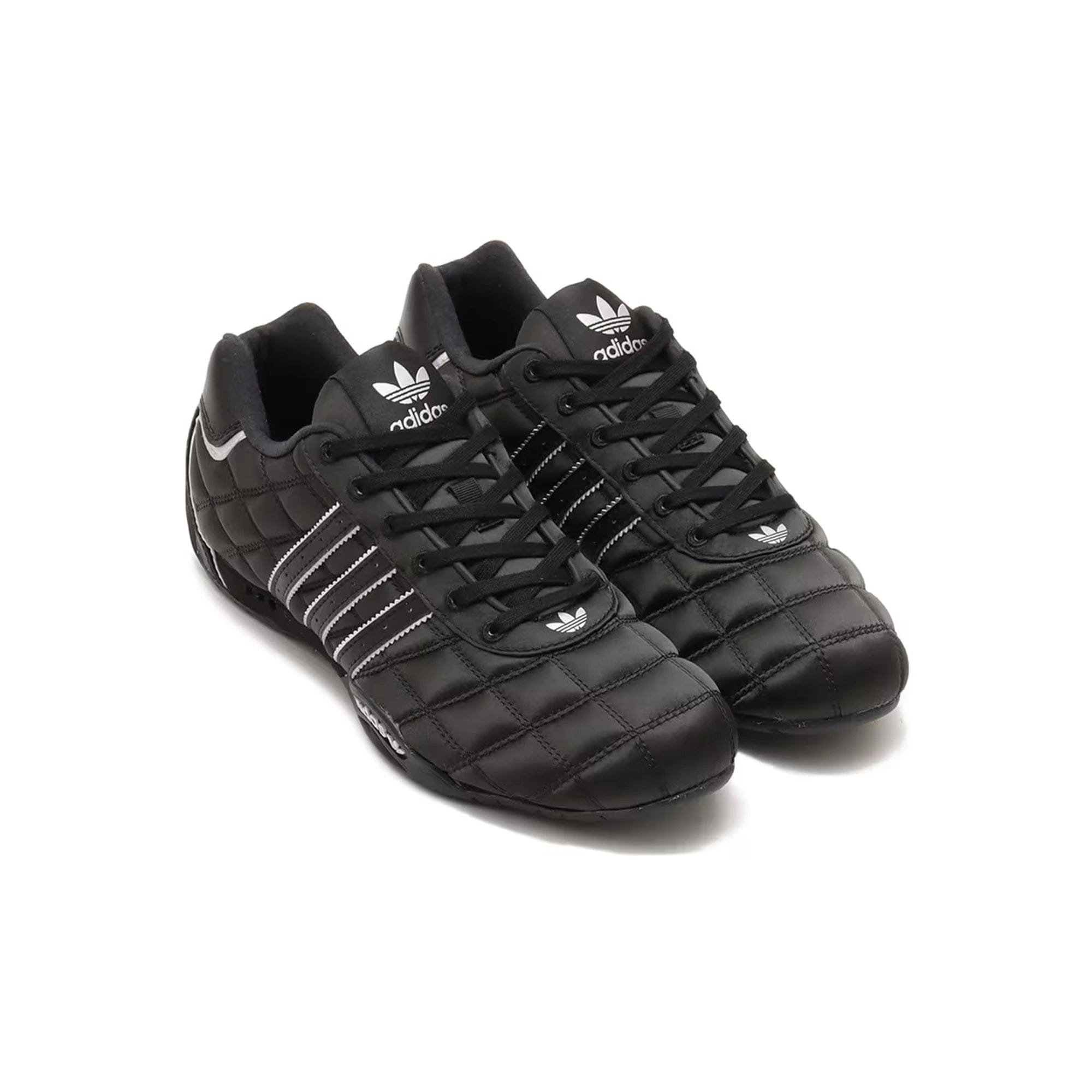 adidas Adi Racer Lo Core Black Silver Metallic Women's