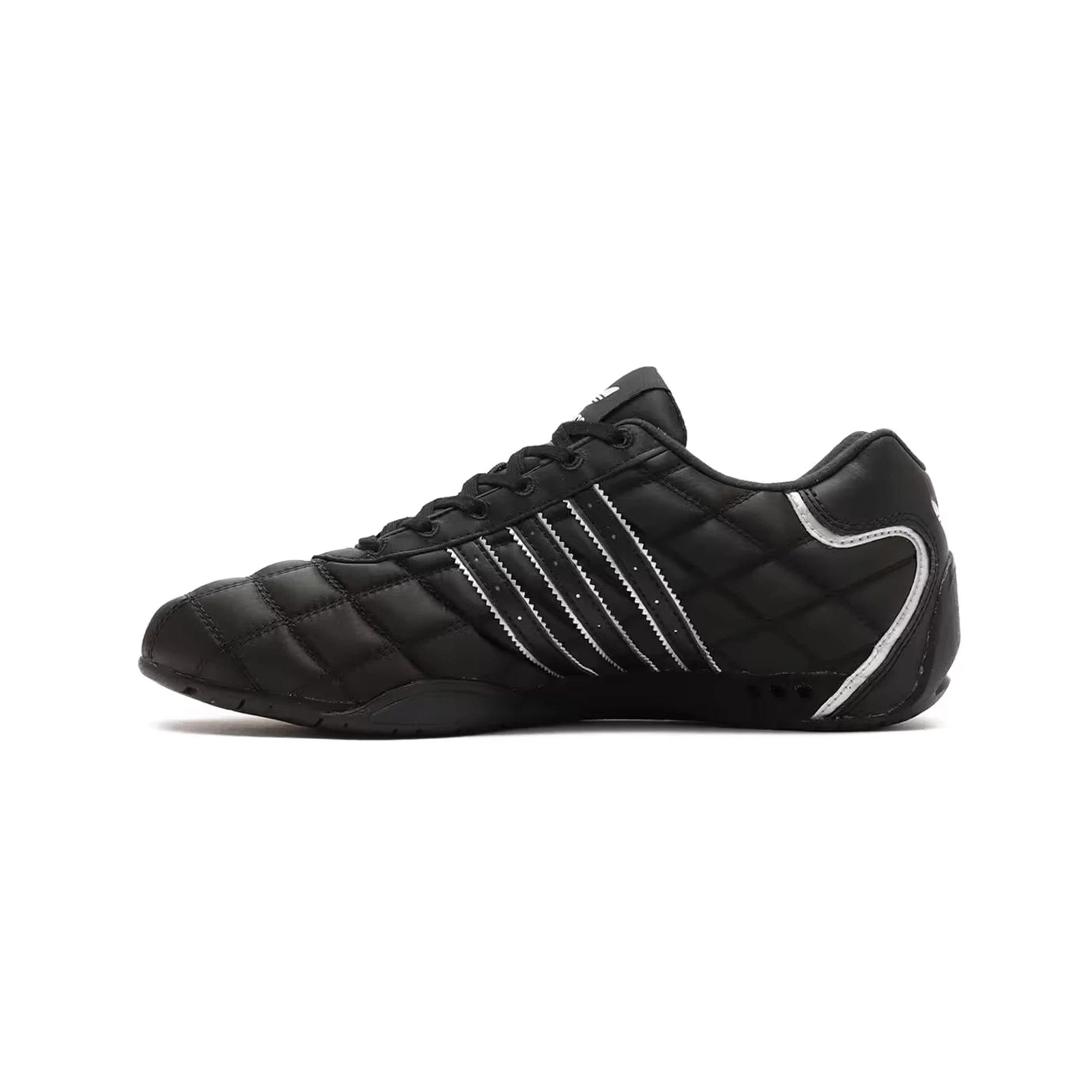 adidas Adi Racer Lo Core Black Silver Metallic Women's