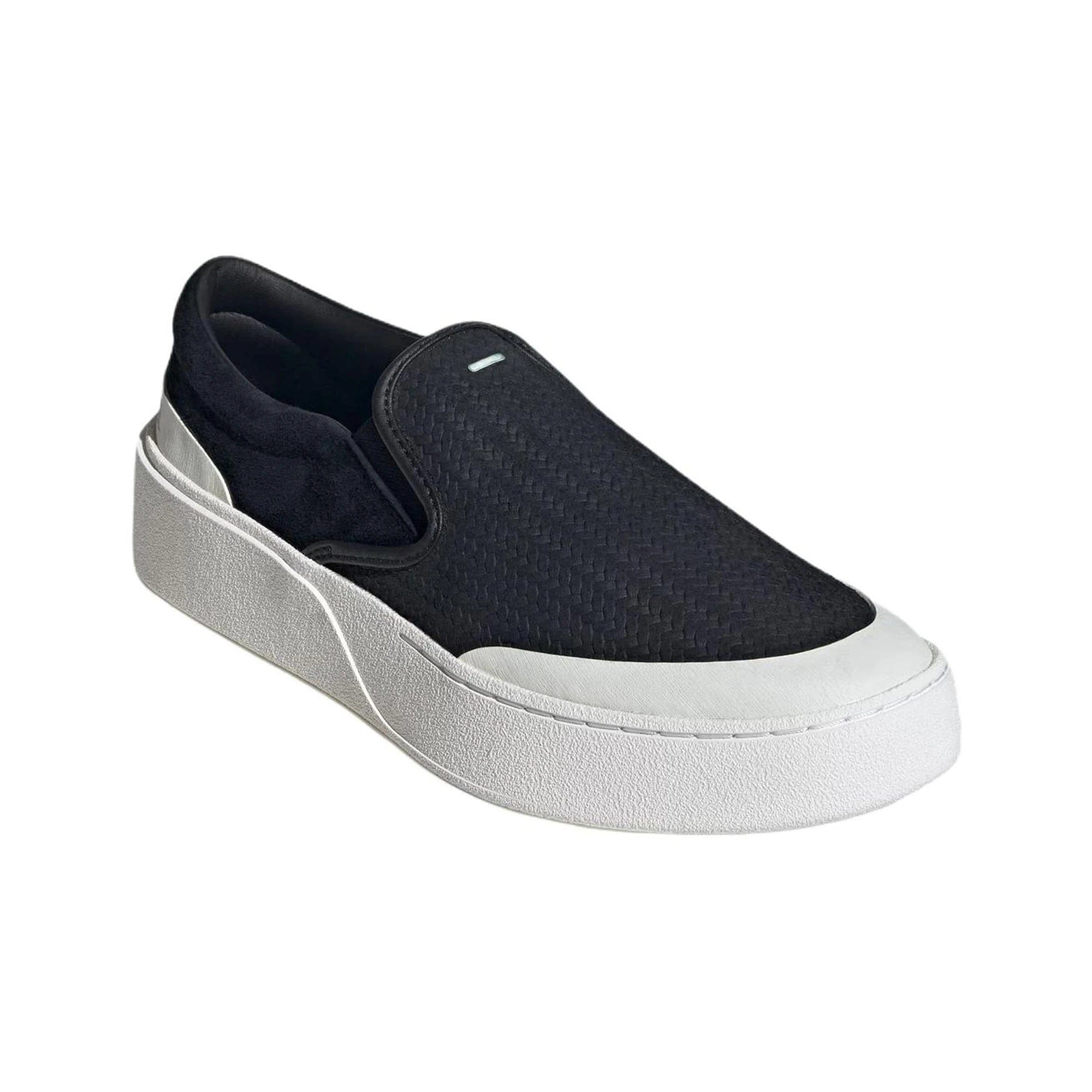 adidas Fos Labcourt Light Slip - On Black White