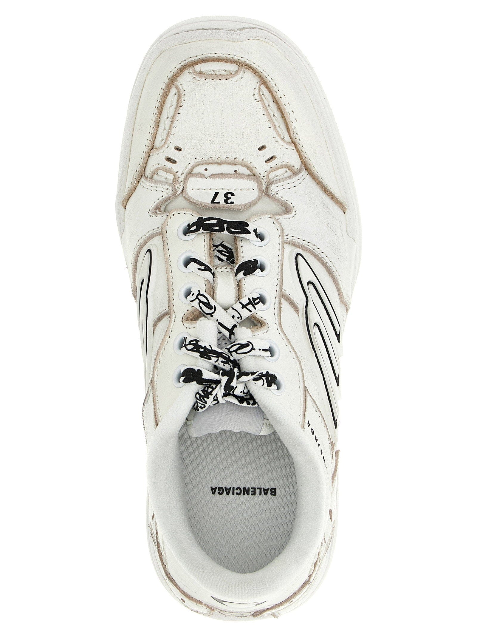 Balenciaga Hamptons Sneaker — White