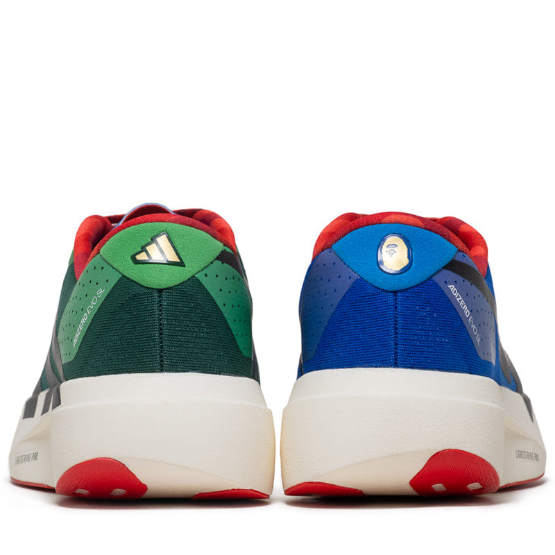 adidas A Bathing Ape x Adidas Adizero Evo SL - Power Blue/Collegiate Green