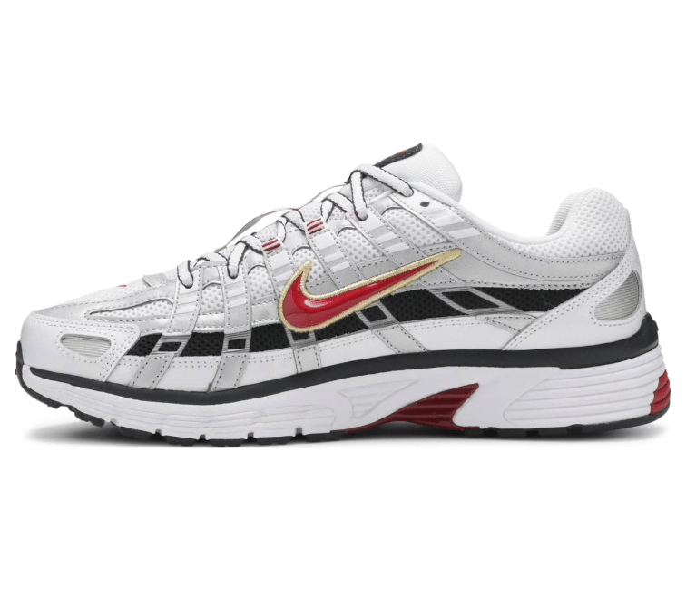 Nike Women's Nike P - 6000 (White/Varsity Red)