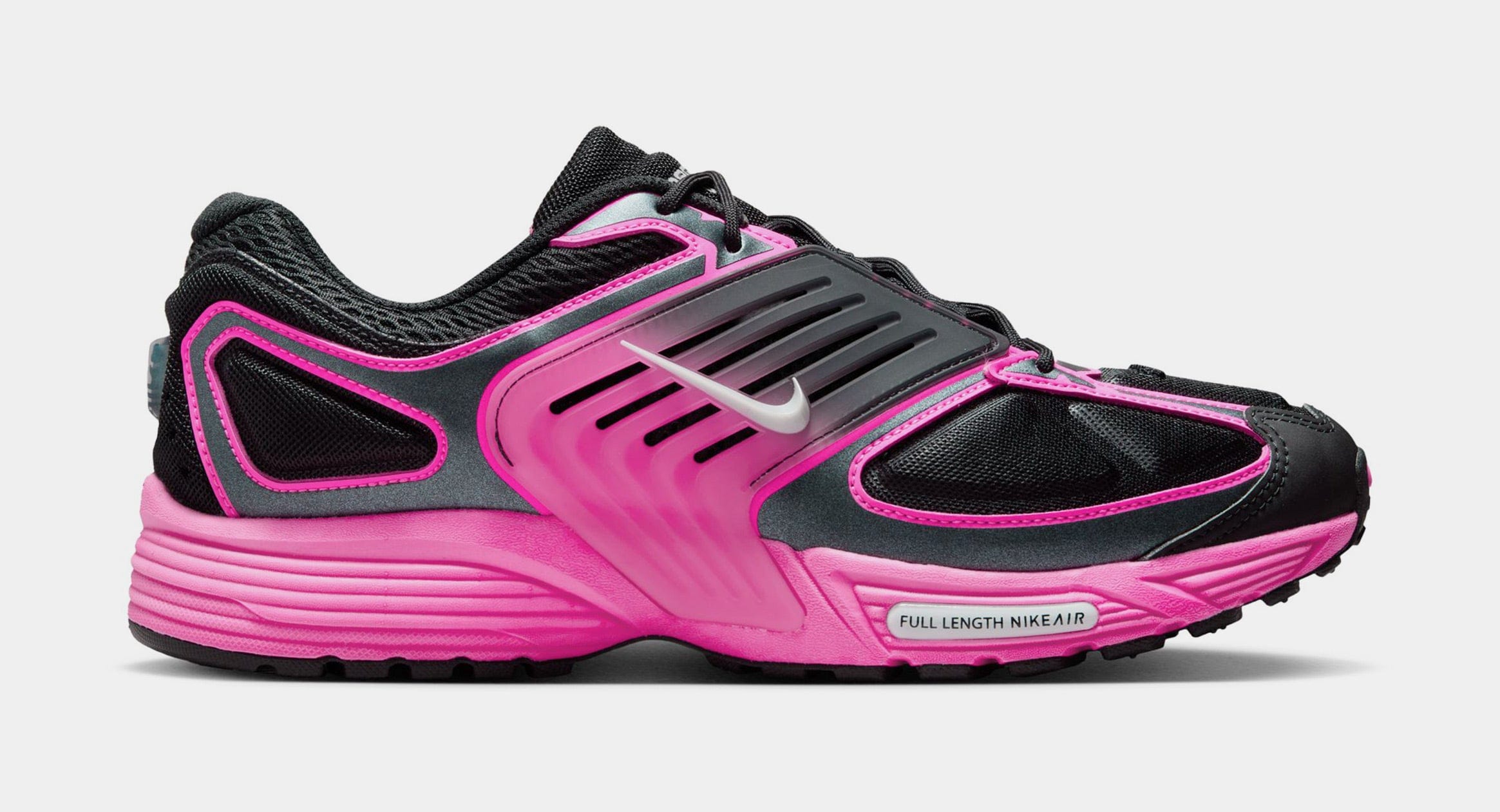 Nike Air Pegasus Wave Mens Running Shoes (Black/Metallic Platinum/Pink Blast) Final Sale