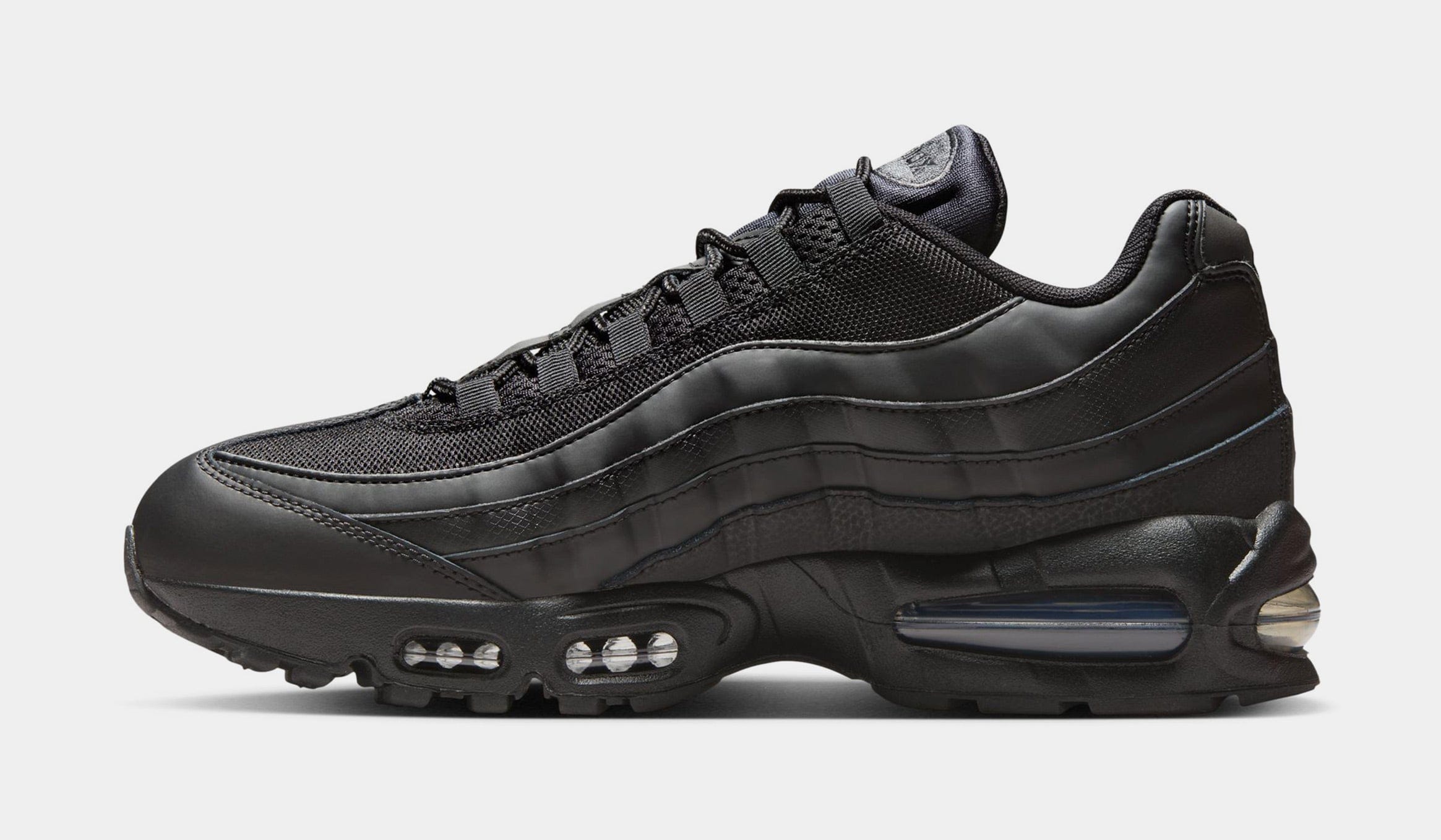 Nike Air Max 95 OG Mens Running Shoes (Black/Black/Anthracite)