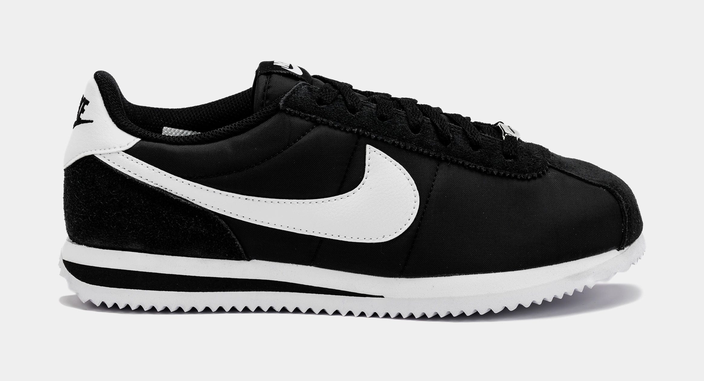 Nike Cortez TXT Womens Running Shoes (Black/White)