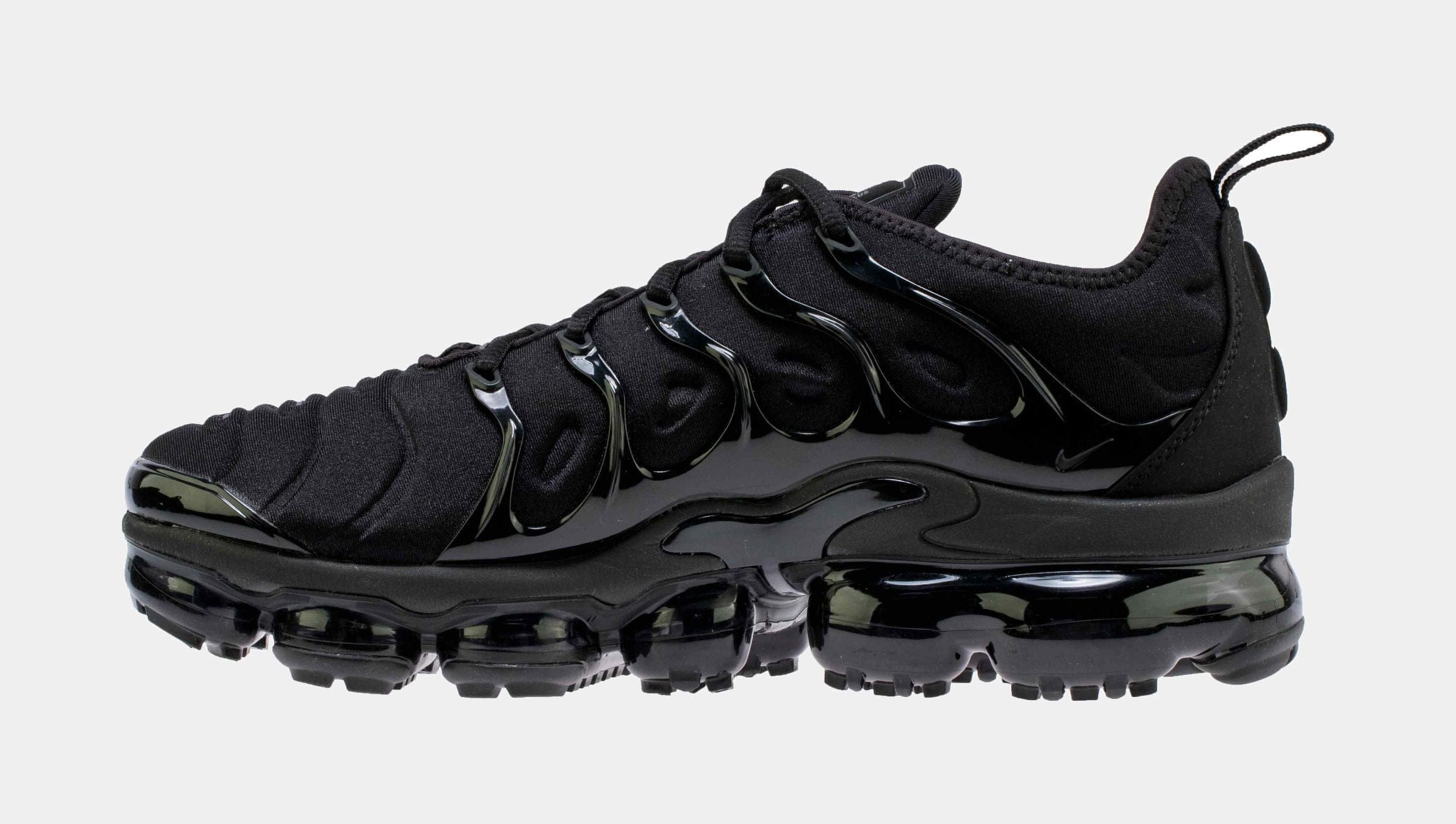 Nike Vapormax Plus Mens Running Shoes (Black/Black/Dark Grey)