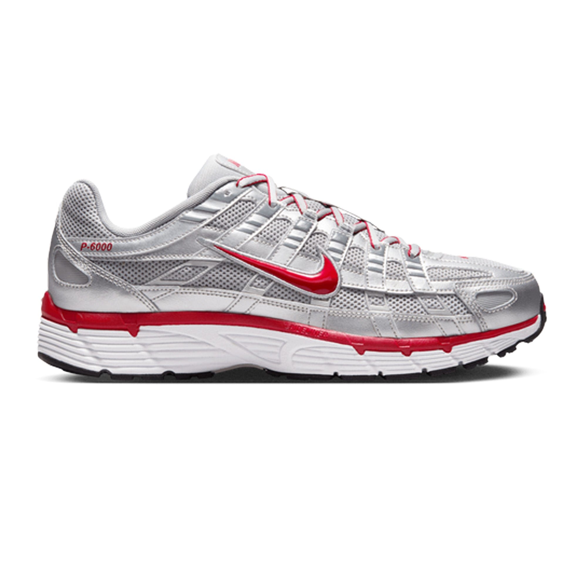 Nike P - 6000 Metallic Silver Gym Red (2025)