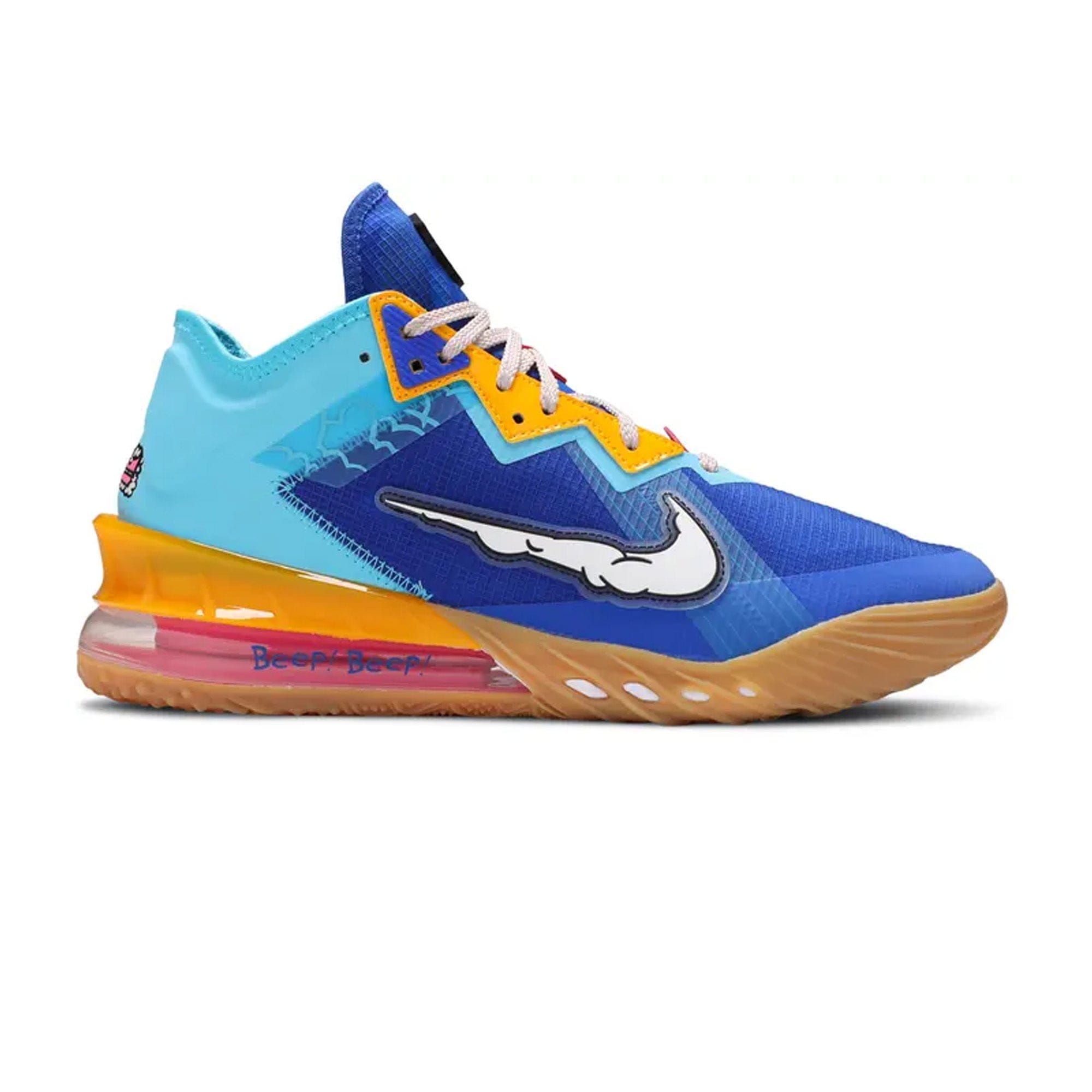 Nike LeBron 18 Low Wile E. vs Roadrunner Space Jam (2021)
