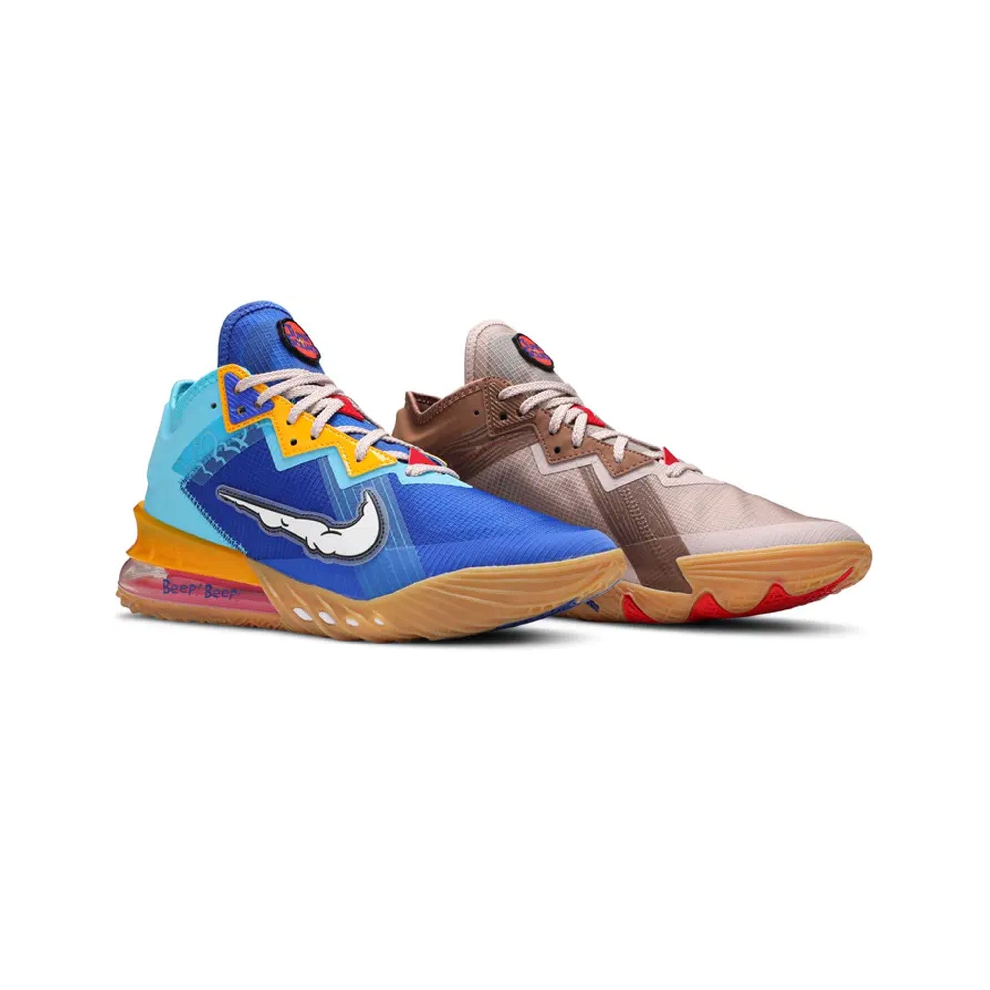 Nike LeBron 18 Low Wile E. vs Roadrunner Space Jam (2021)