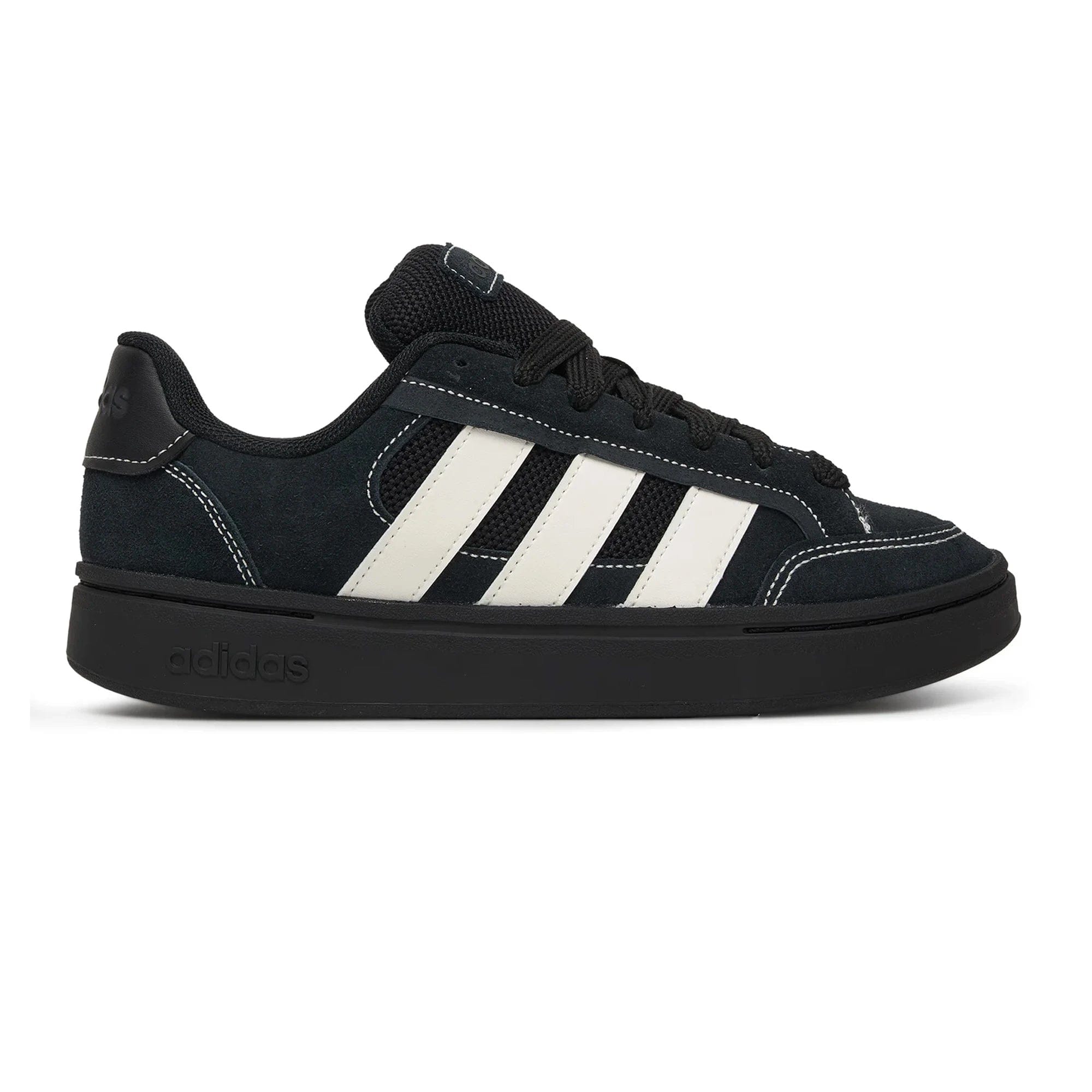 adidas Grand Court Alpha J Core Black Core White Carbon