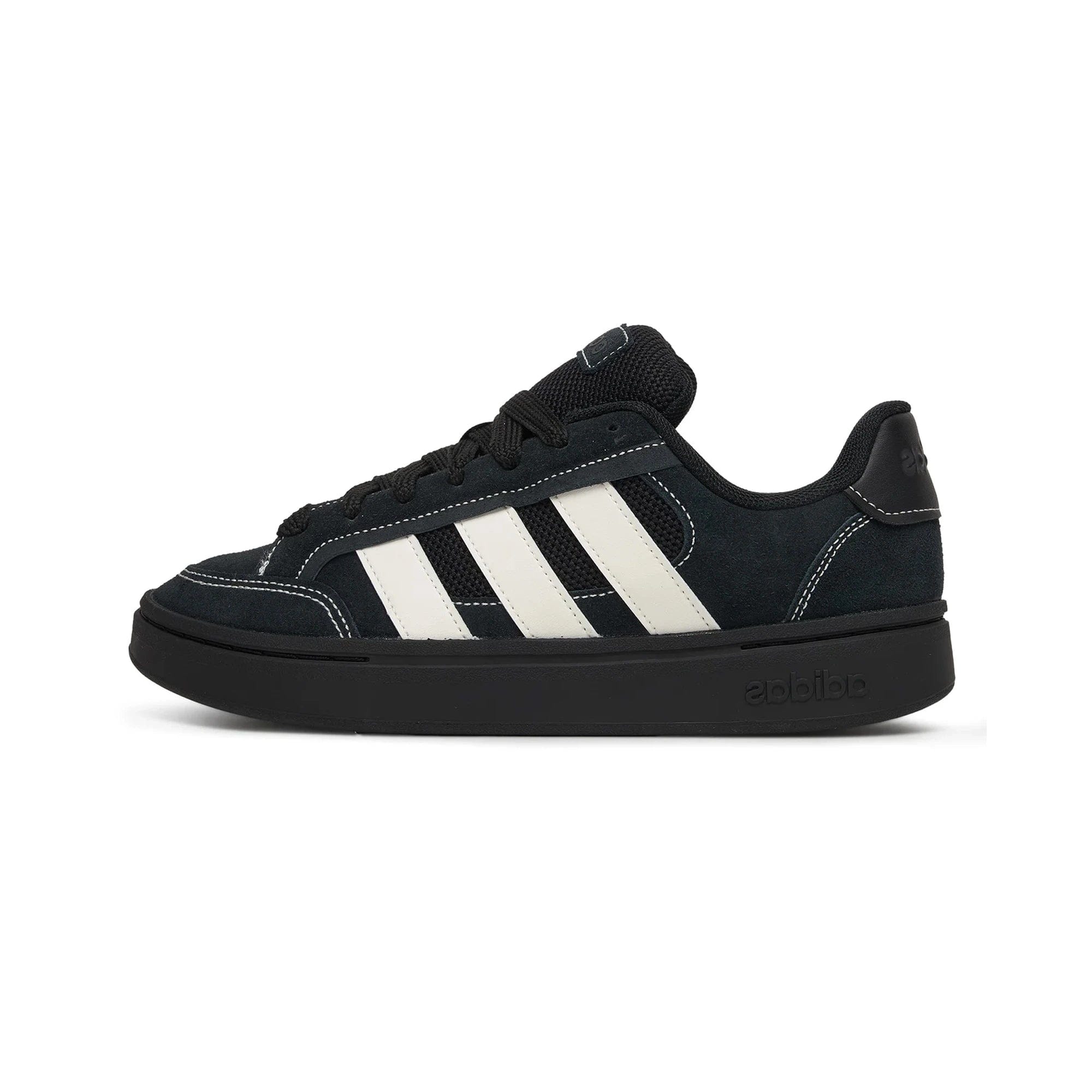 adidas Grand Court Alpha J Core Black Core White Carbon