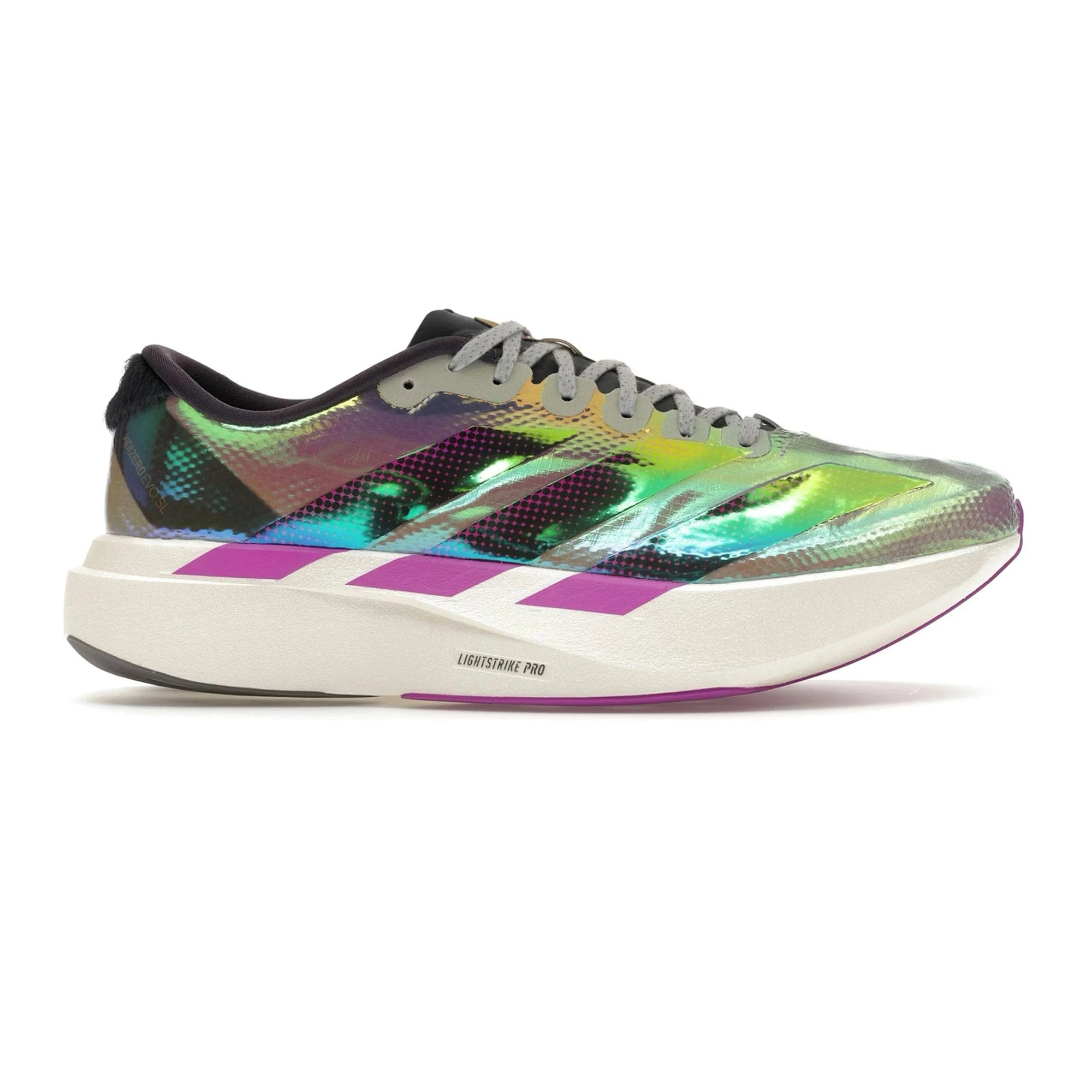 adidas Adizero Evo SL Woven Clear Grey Purple Burst Aurora Onix (2026)