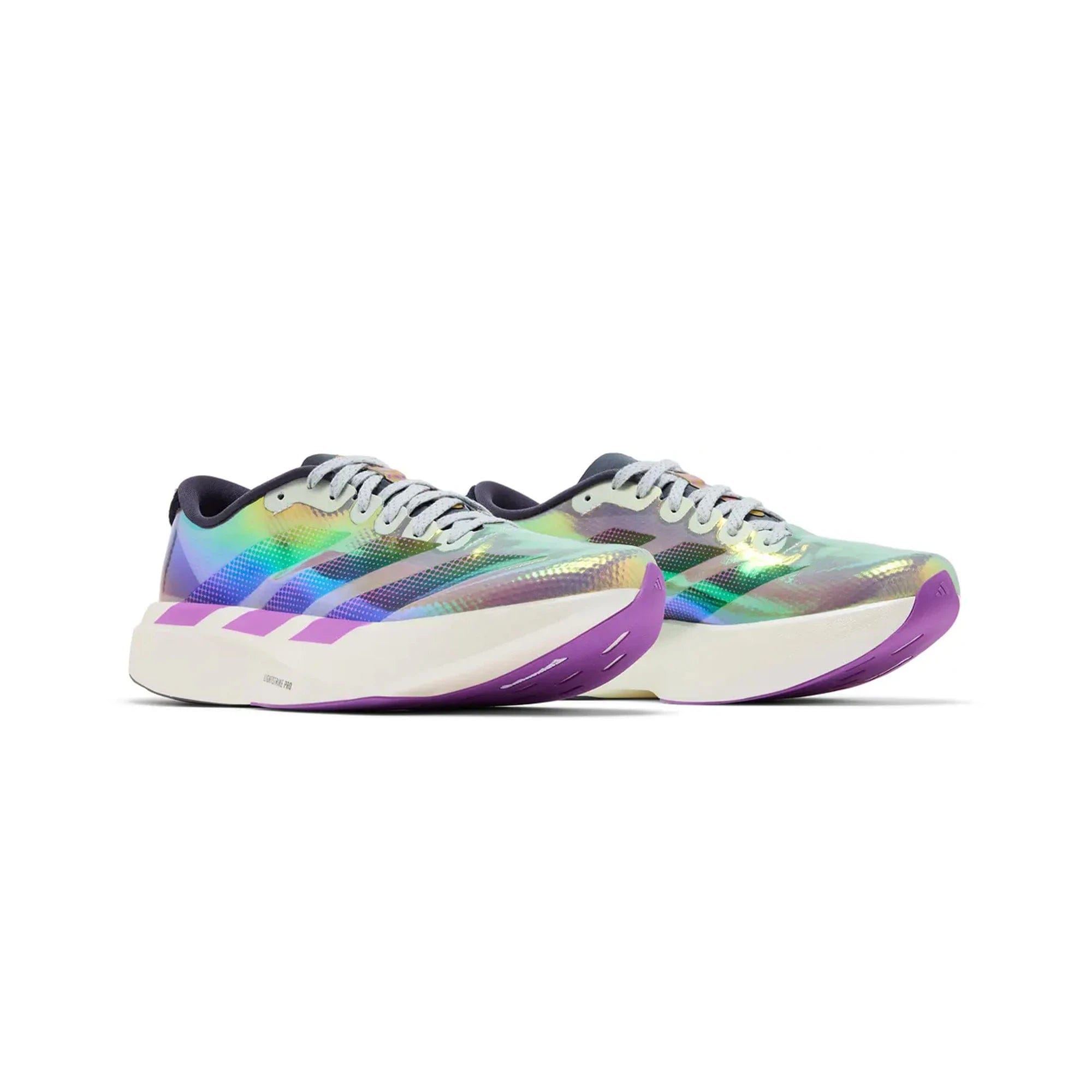 adidas Adizero Evo SL Woven Clear Grey Purple Burst Aurora Onix (2026)