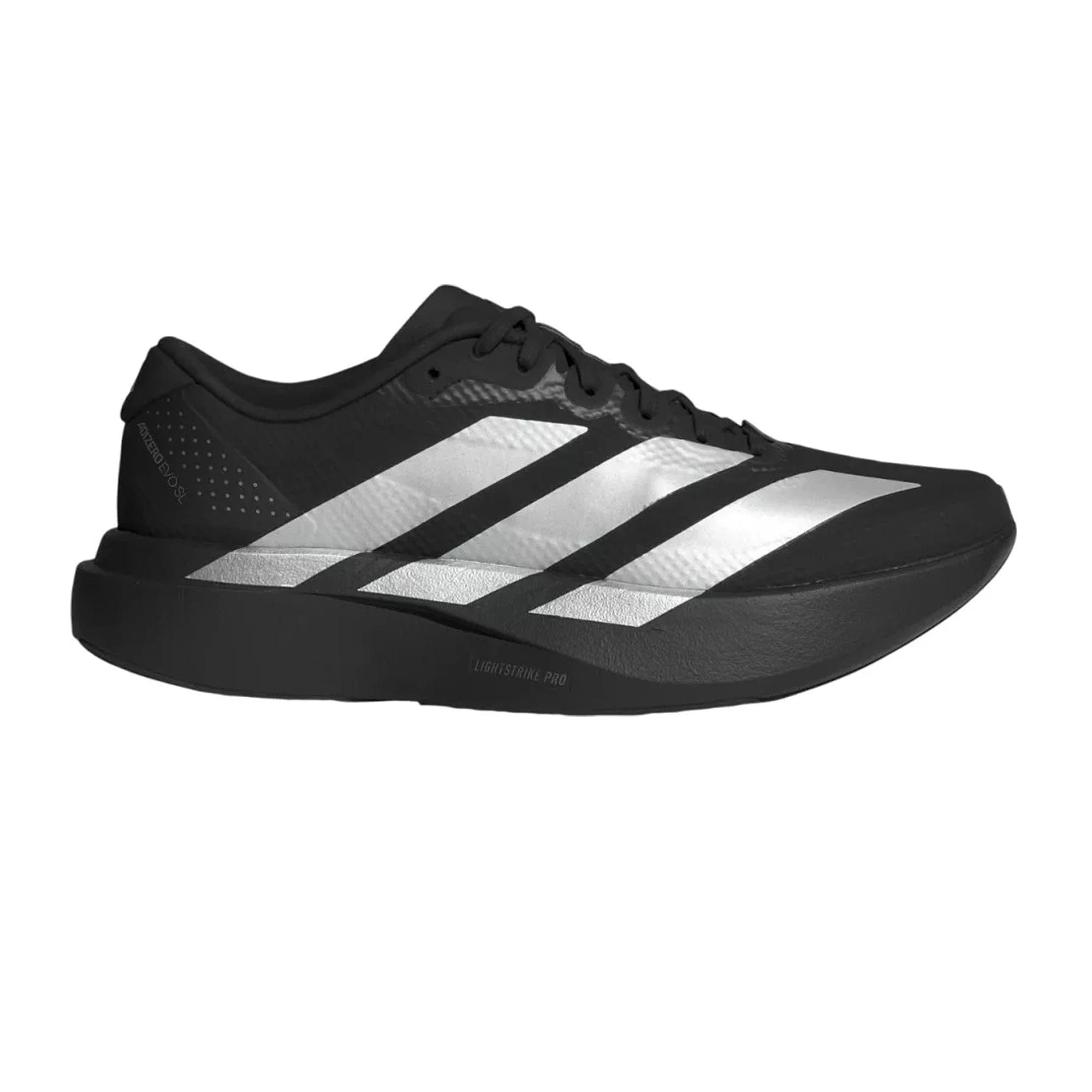 adidas Adizero Evo SL Woven Core Black Silver Metallic Carbon (2026)
