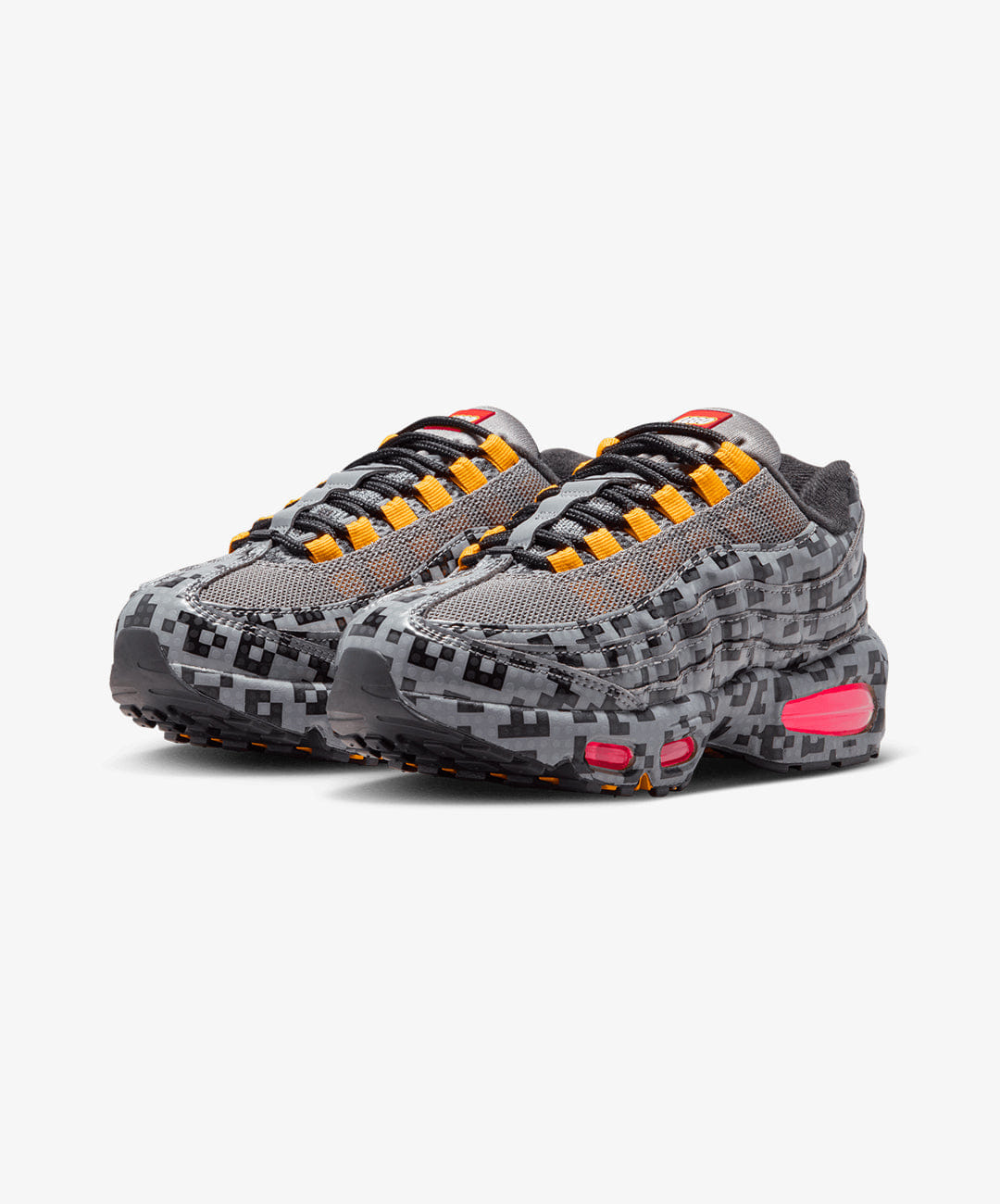 Nike | AIR MAX 95 x LEGO® COLLECTION (GS) { SMOKE GREY/METALLIC SILVER - BLACK