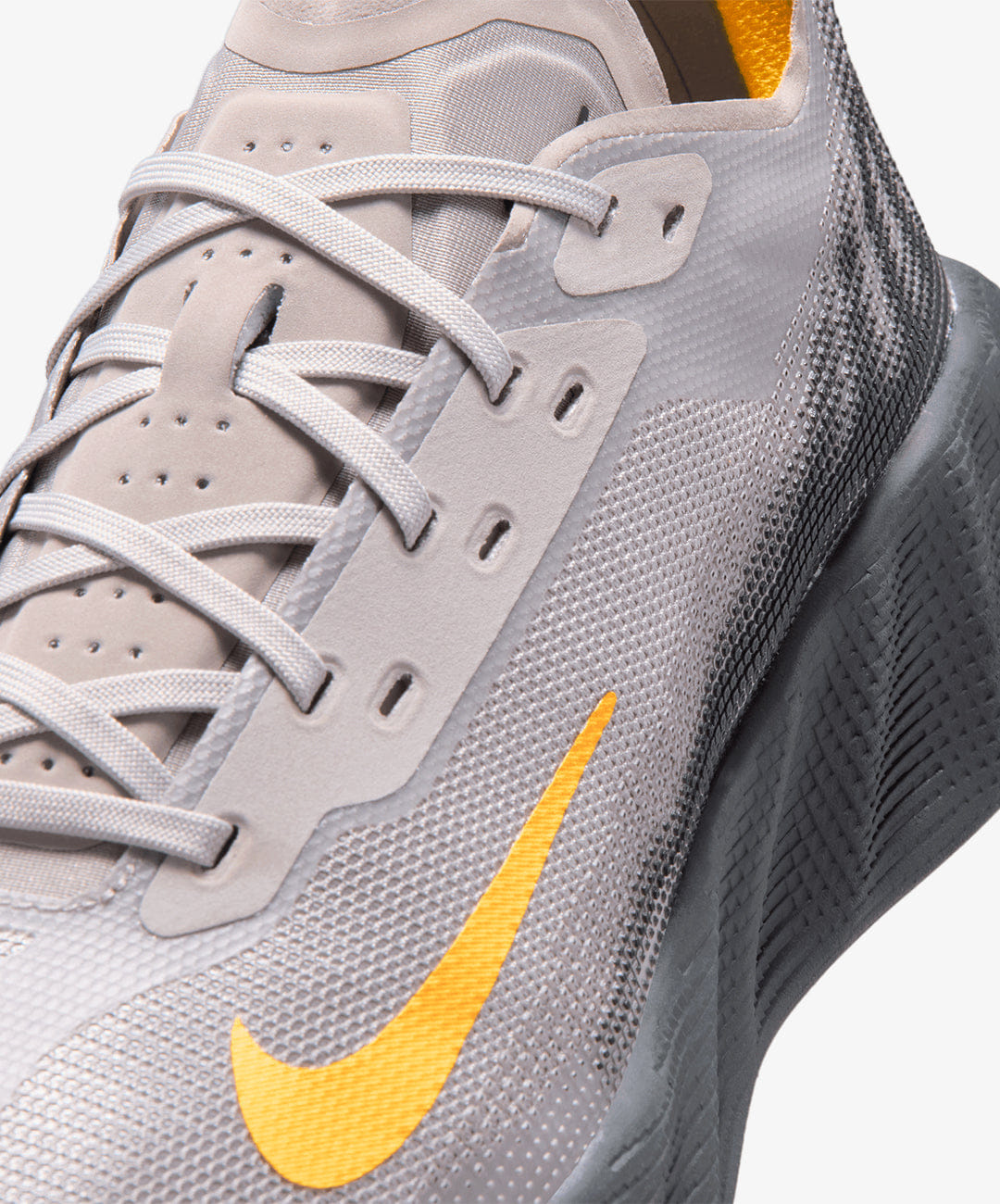NIKE | AVA x MESH { COLLEGE GREY/LASER ORANGE - ANTHRACITE