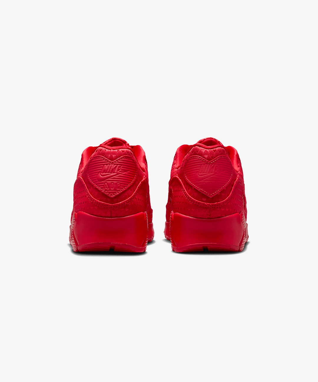 Nike | AIR MAX 90 PREMIUM "VALENTINE'S DAY" { UNIVERSITY RED/UNIVERSITY RED - BLACK