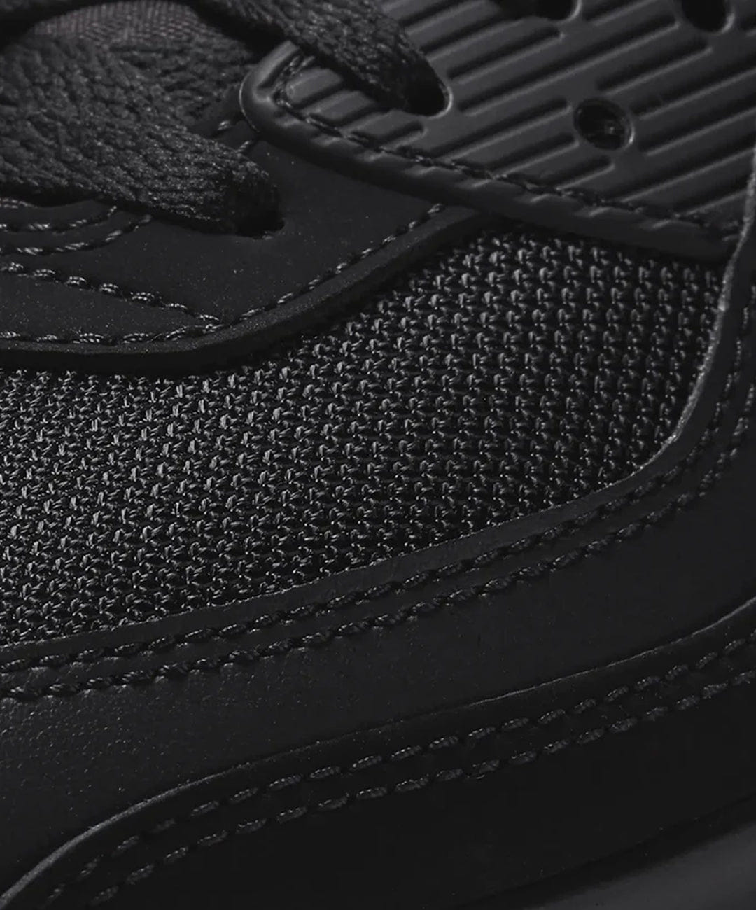 Nike | AIR MAX 90 { BLACK/BLACK - BLACK - WHITE