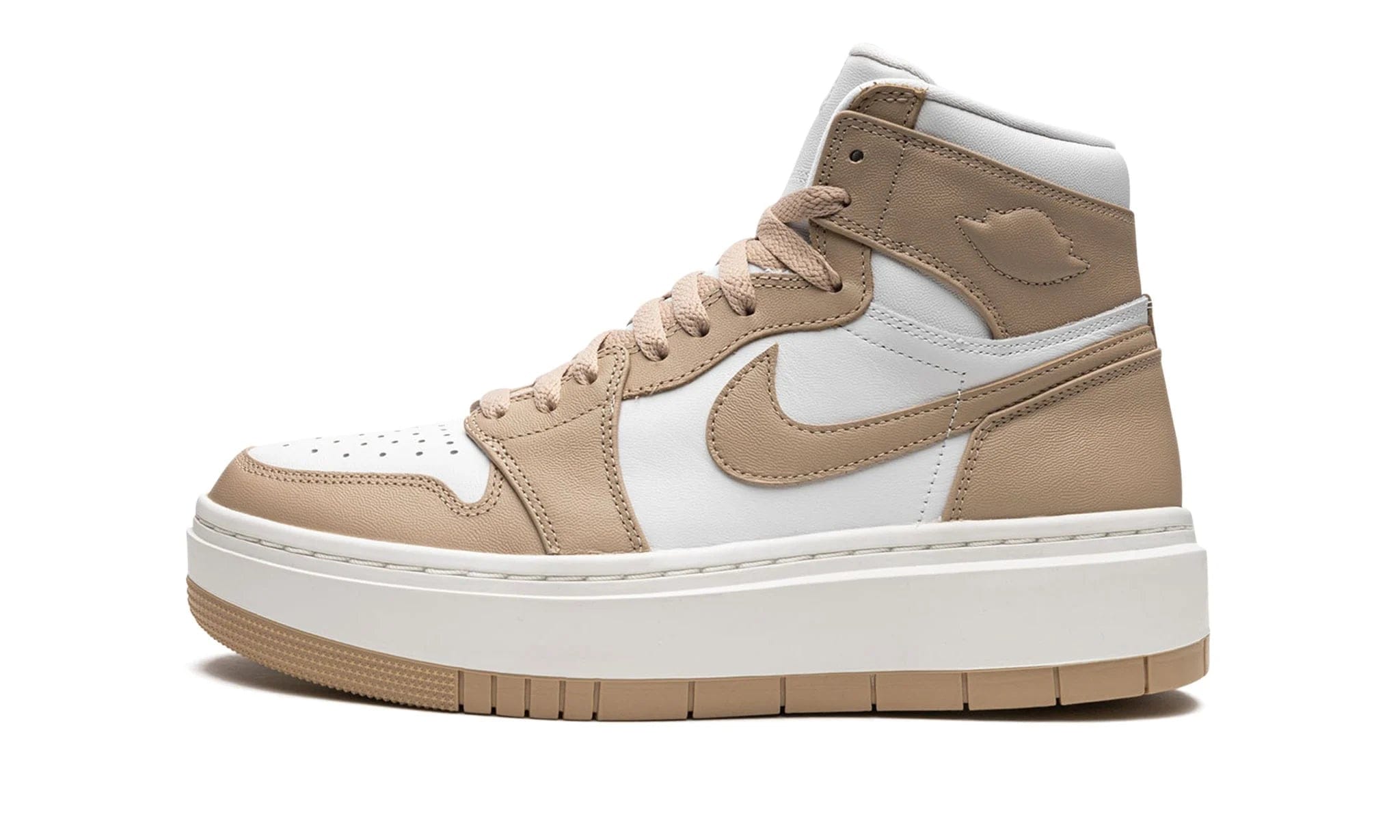 Air Jordan Jordan 1 Elevate High White Desert (Women's) الأردن 1 إليفيت هاي وايت ديزرت (سيدات)