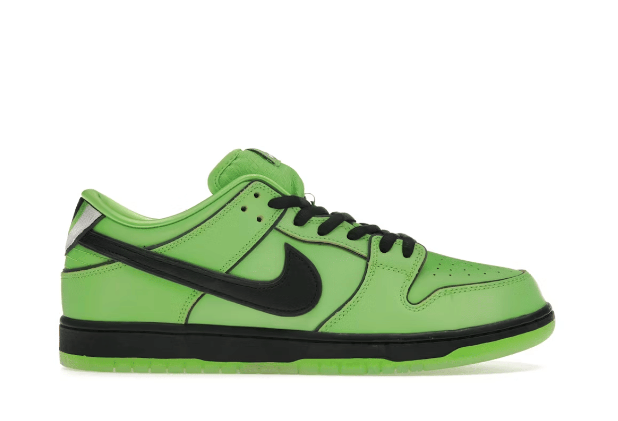 Air Jordan Nike SB Dunk Low The Powerpuff Girls Buttercup