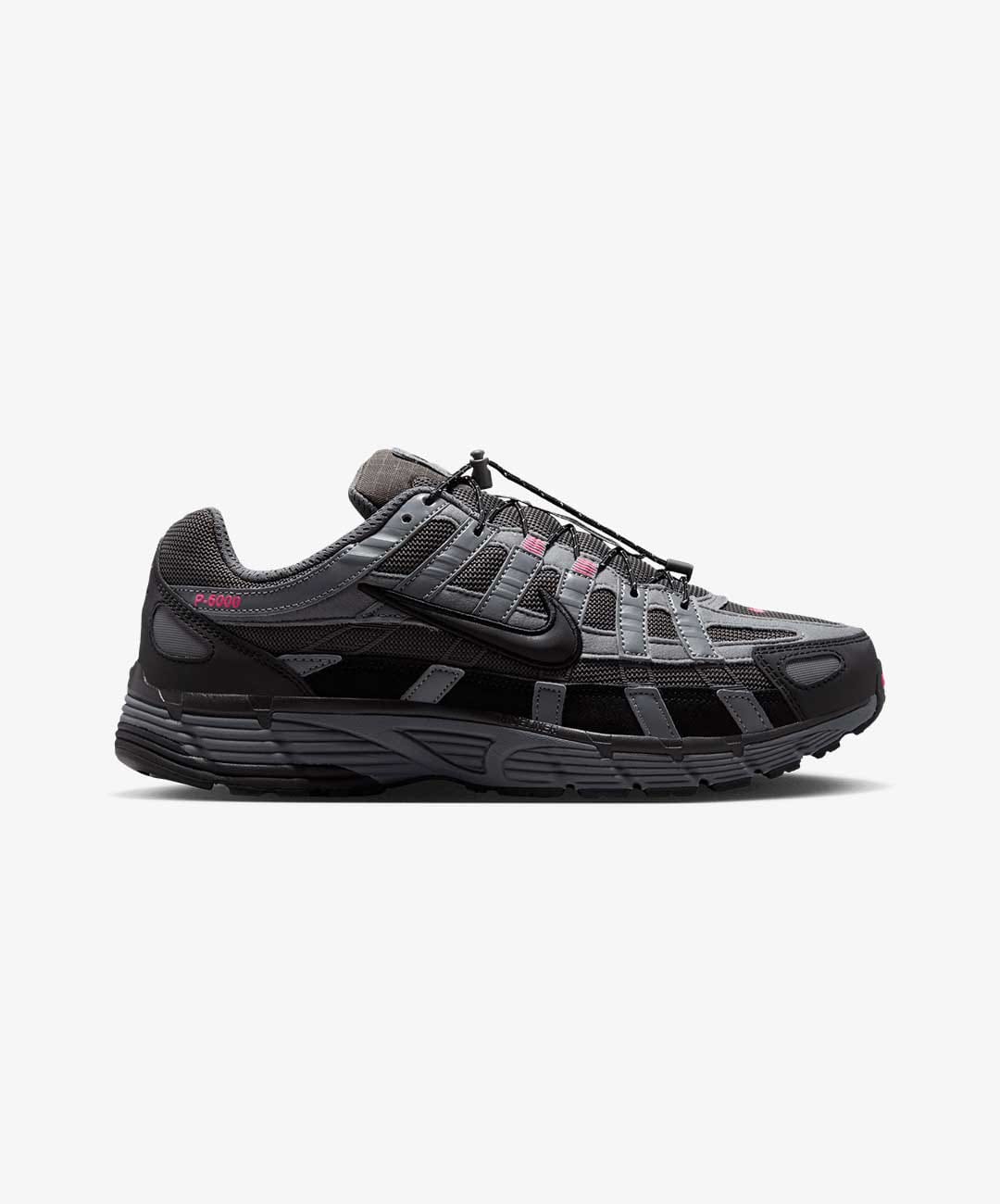 NIKE | P - 6000 { MEDIUM ASH/BLACK - IRON GREY - HYPER PINK