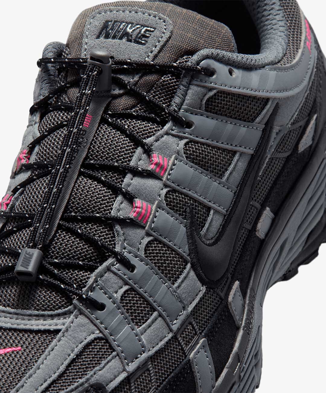 NIKE | P - 6000 { MEDIUM ASH/BLACK - IRON GREY - HYPER PINK