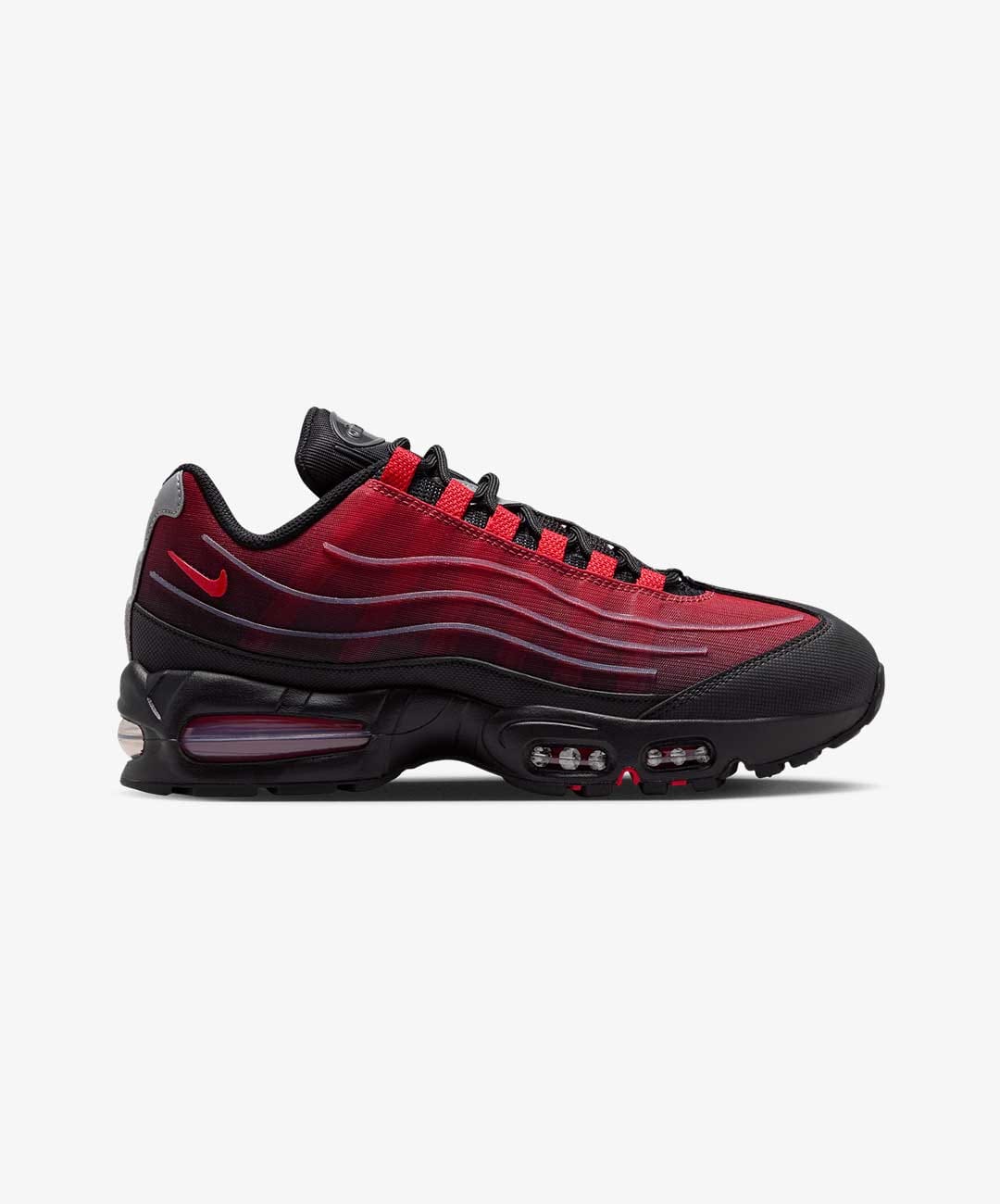 NIKE | AIR MAX BIG BUBBLE { BLACK/UNIVERSITY RED - TOUGH RED