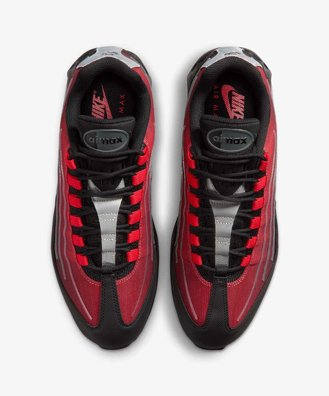 NIKE | AIR MAX BIG BUBBLE { BLACK/UNIVERSITY RED - TOUGH RED