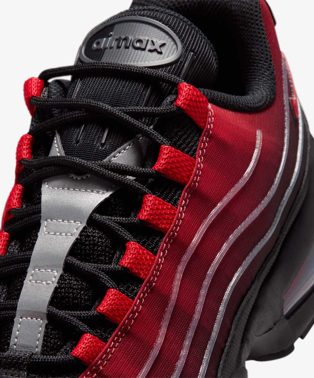 NIKE | AIR MAX BIG BUBBLE { BLACK/UNIVERSITY RED - TOUGH RED
