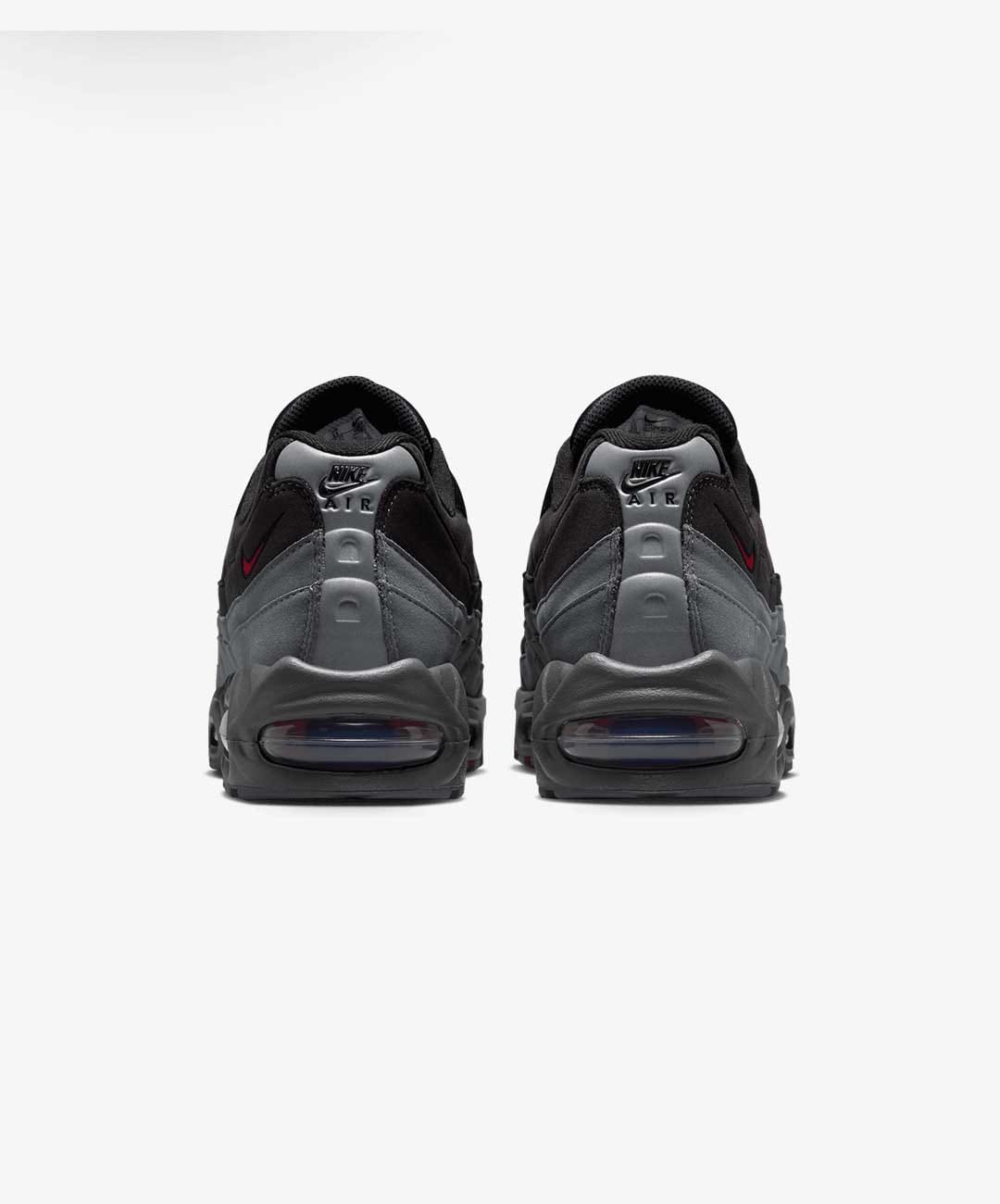 NIKE | AIR MAX 95 { BLACK/TOUGH RED - SMOKE GREY - DK SMOKE GREY