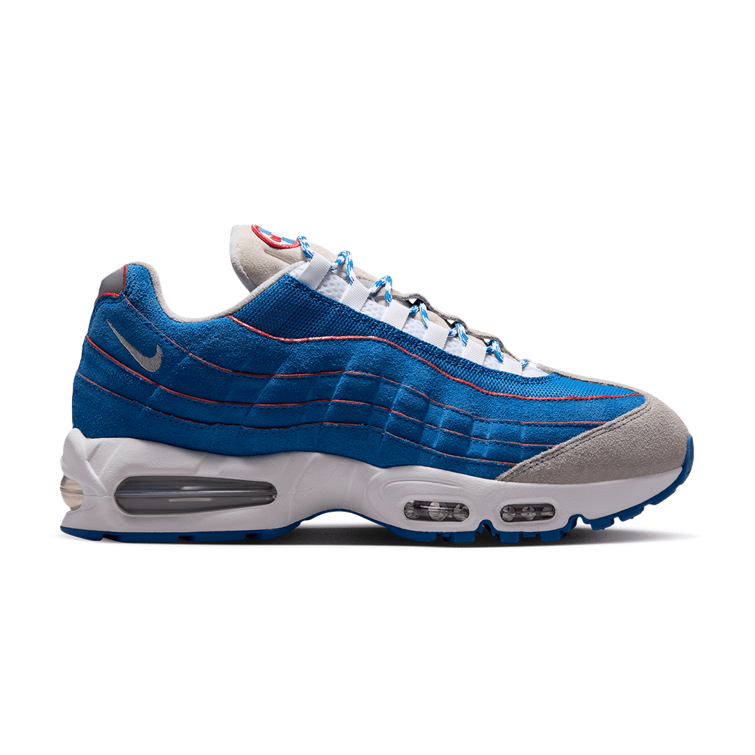 Nike AIR MAX 95 BIG BUBBLE BLUE SAPPHIRE / METALLIC SILVER